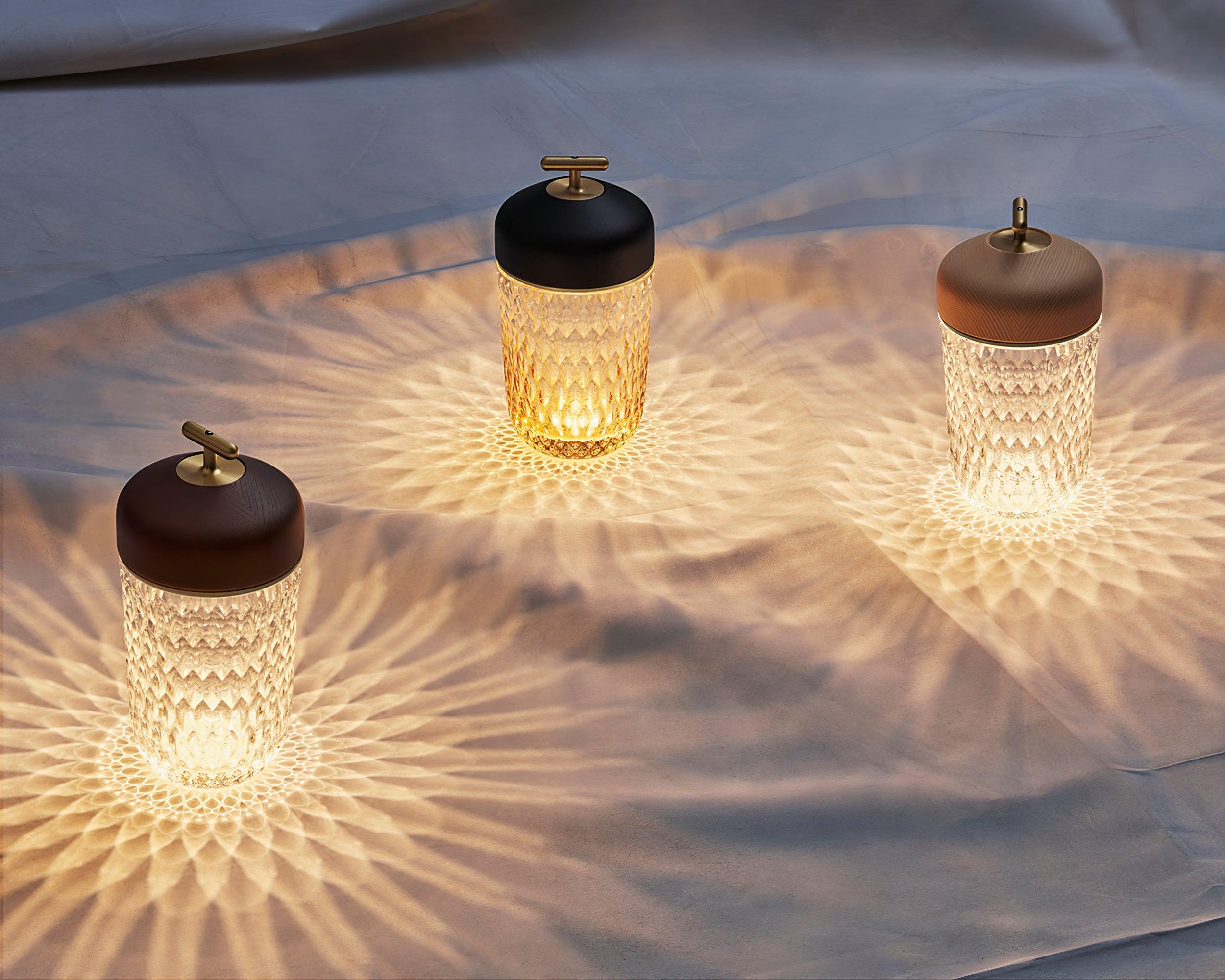 Lokene bærbar bordlampe