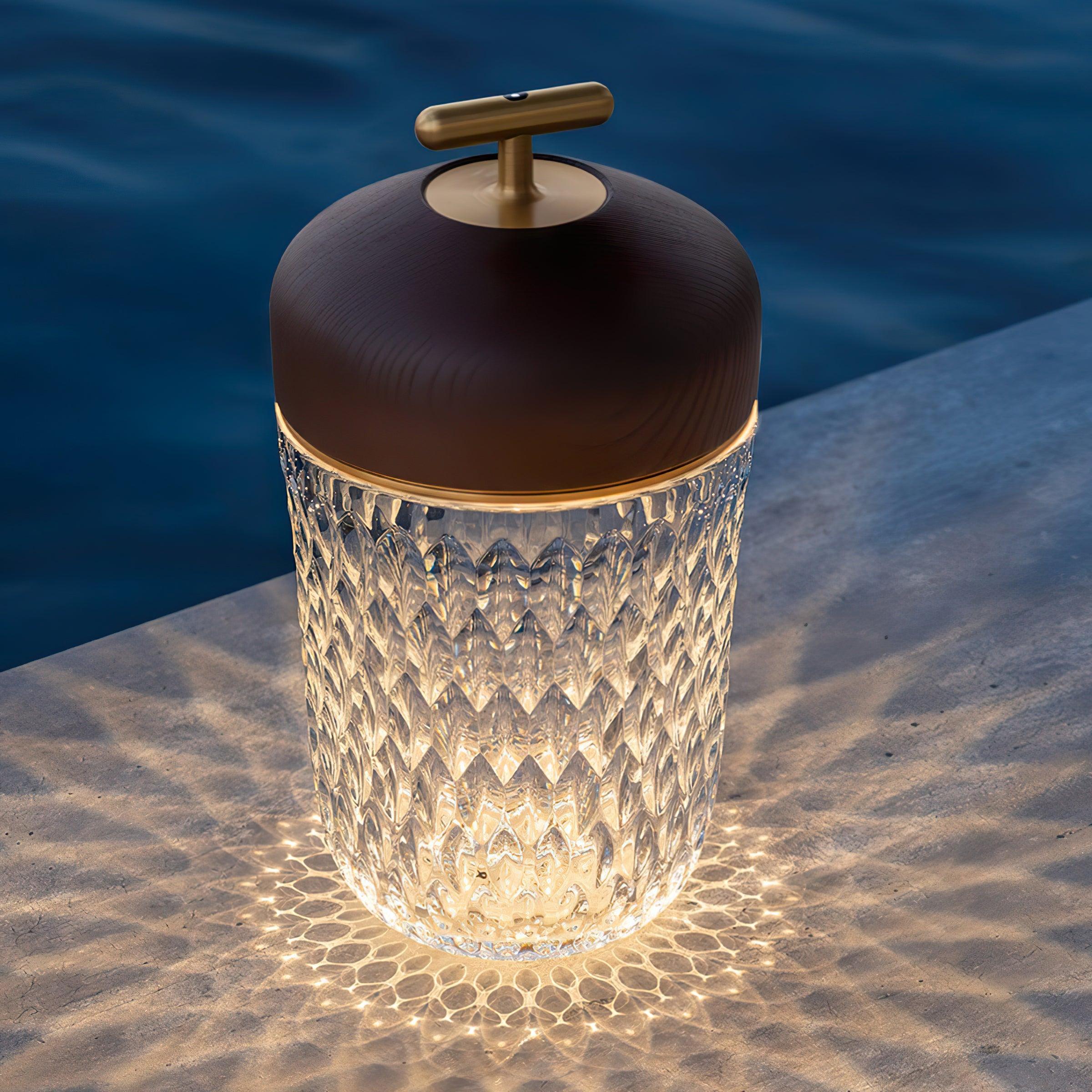 Lokene bærbar bordlampe