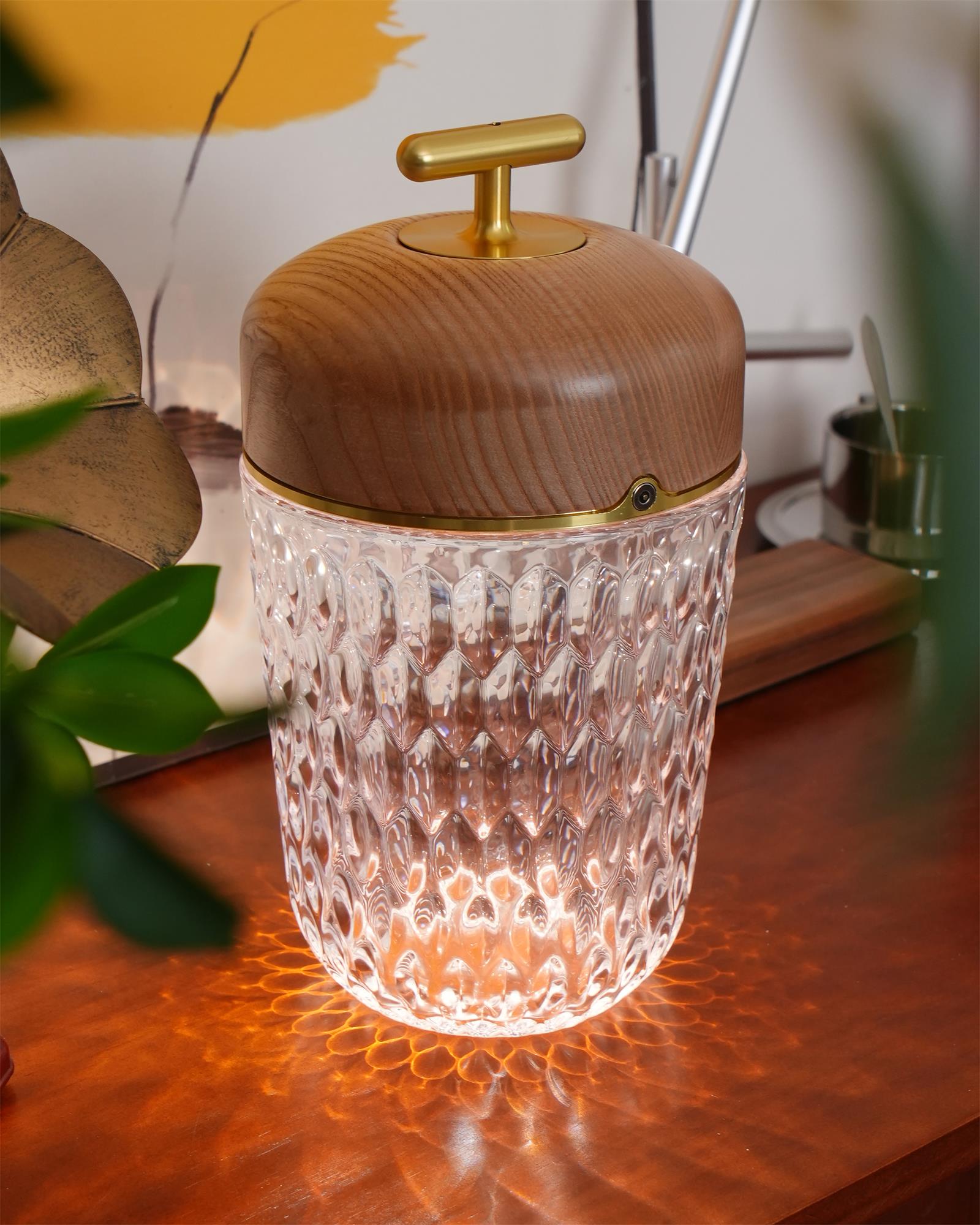 Lokene bærbar bordlampe