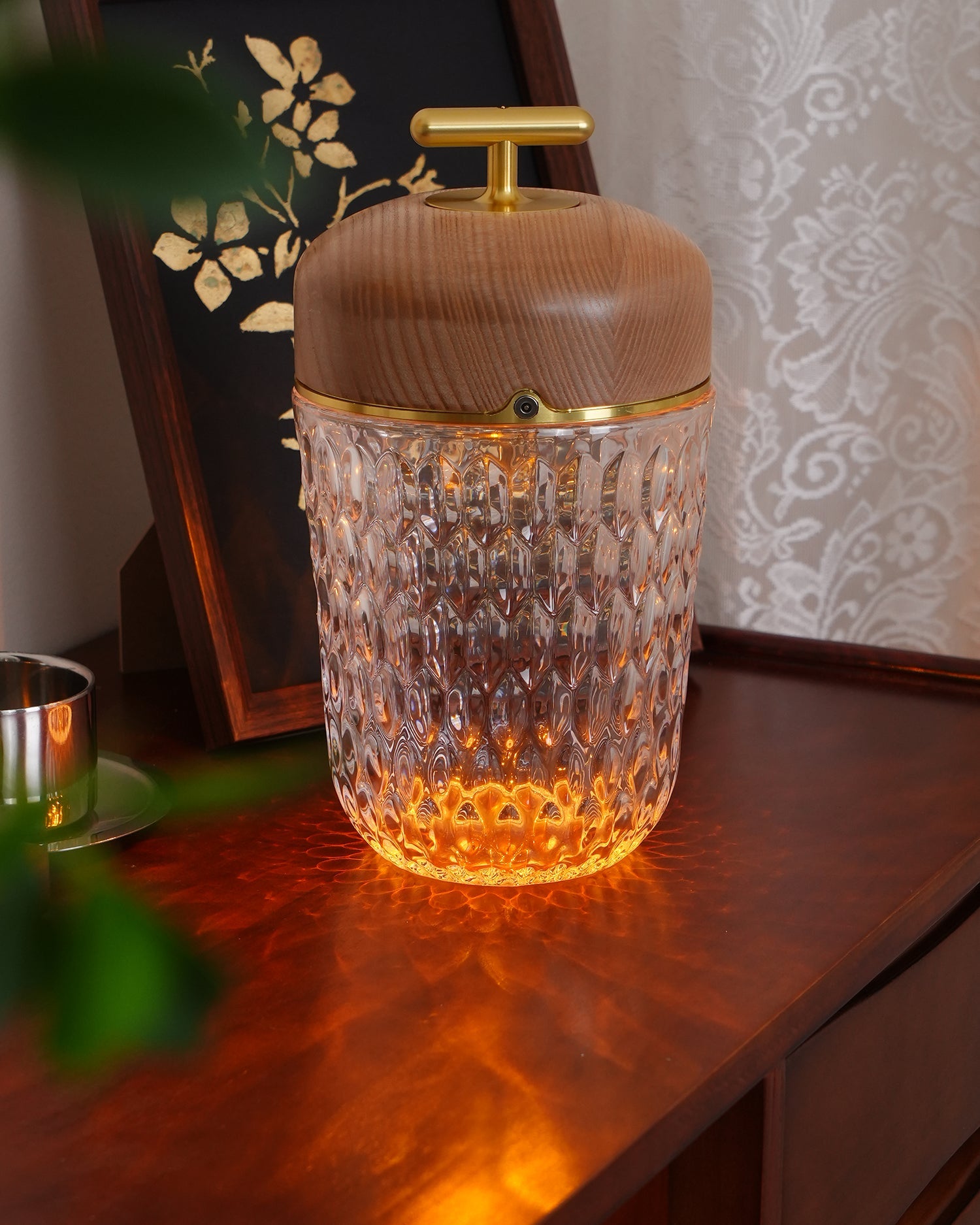 Lokene bærbar bordlampe