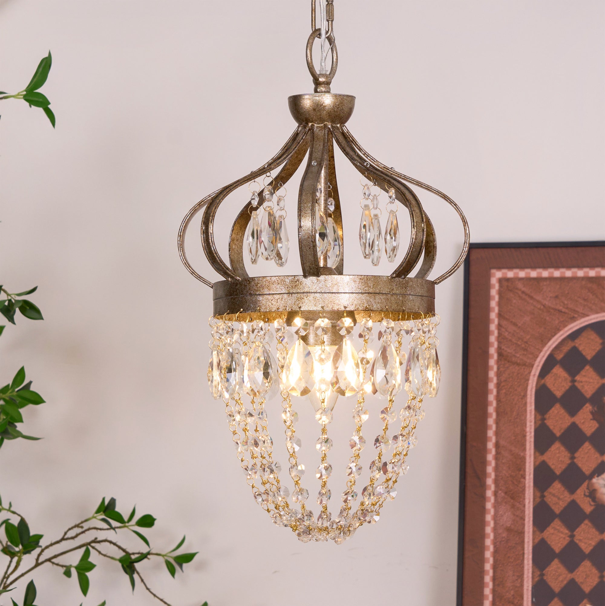 Marirel vintage lysekrone