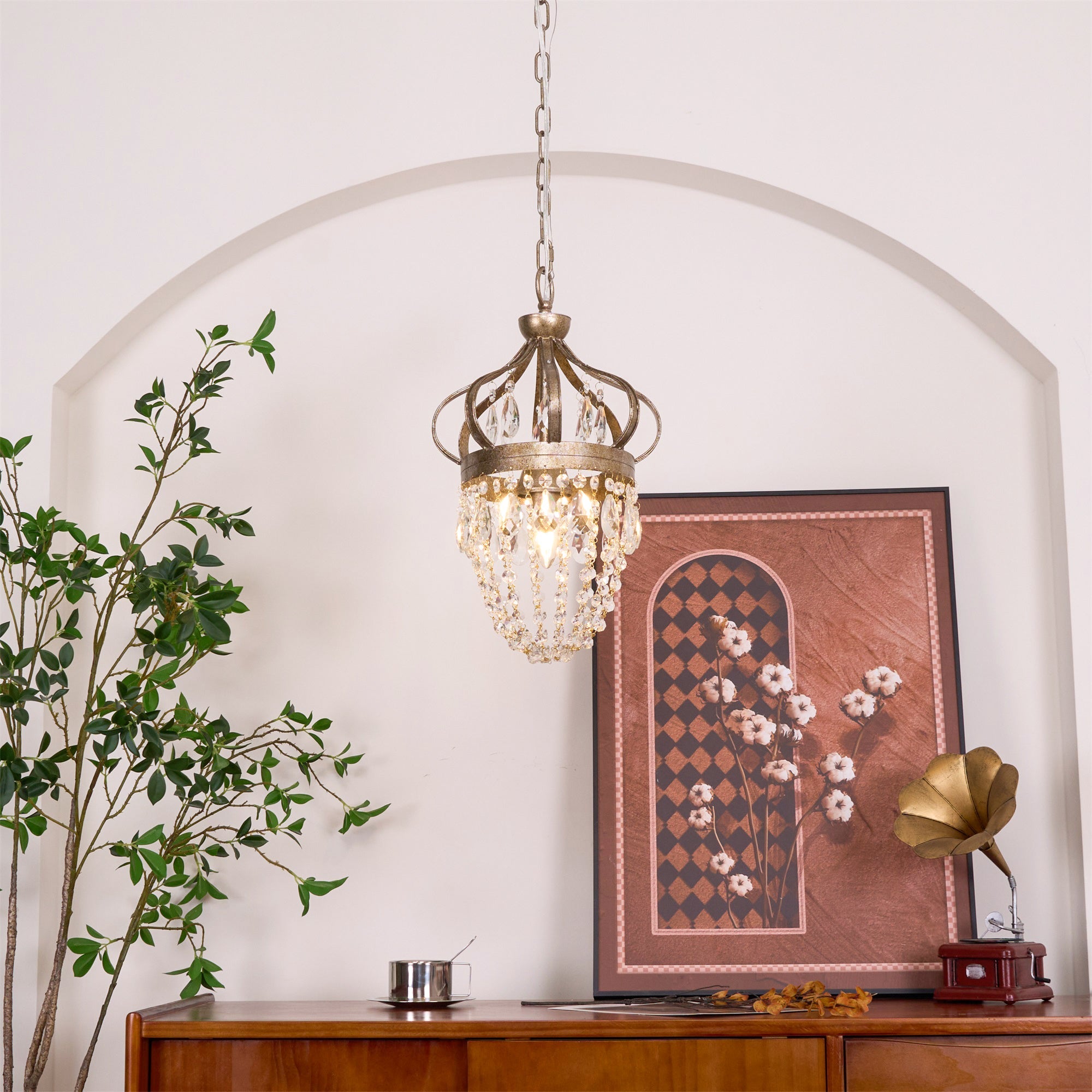 Marirel vintage lysekrone