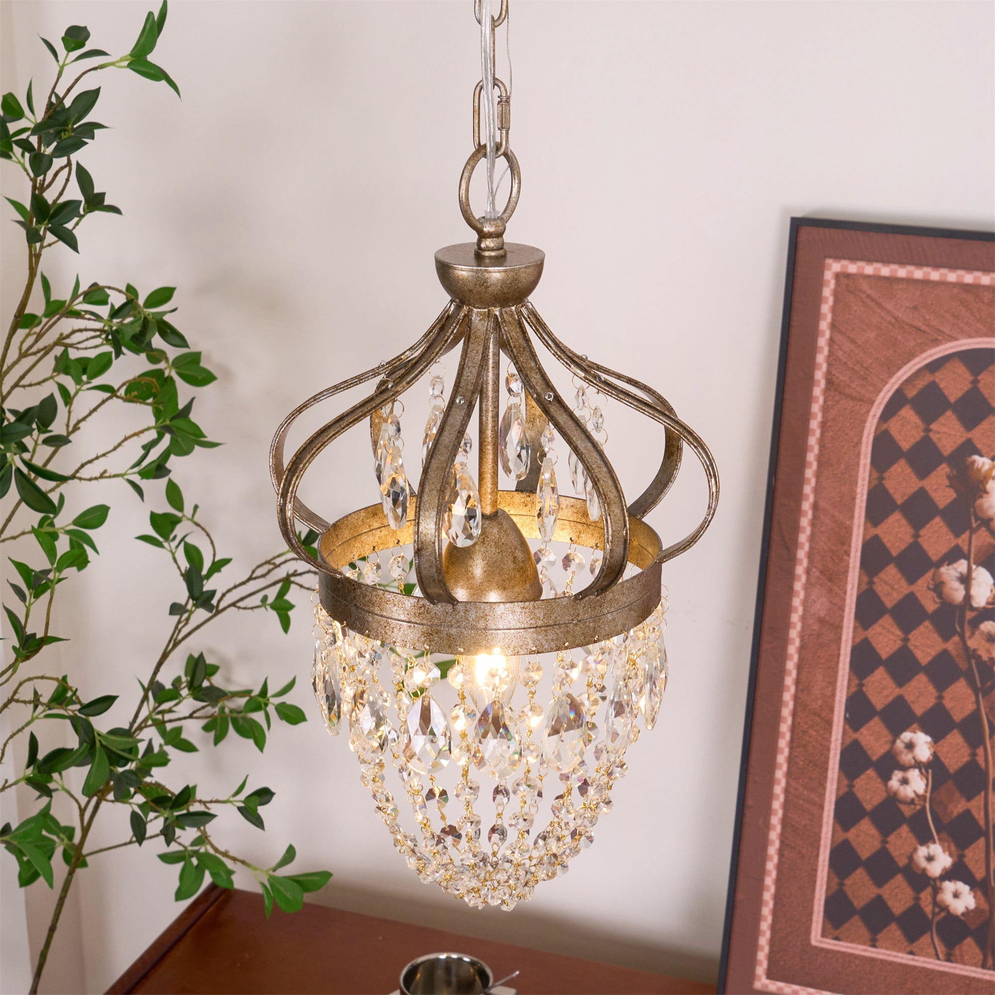 Marirel vintage lysekrone