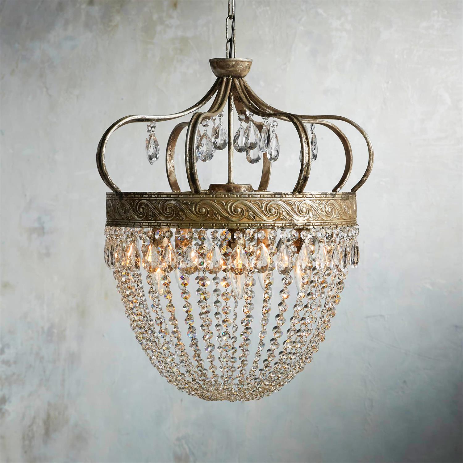 Marirel vintage lysekrone