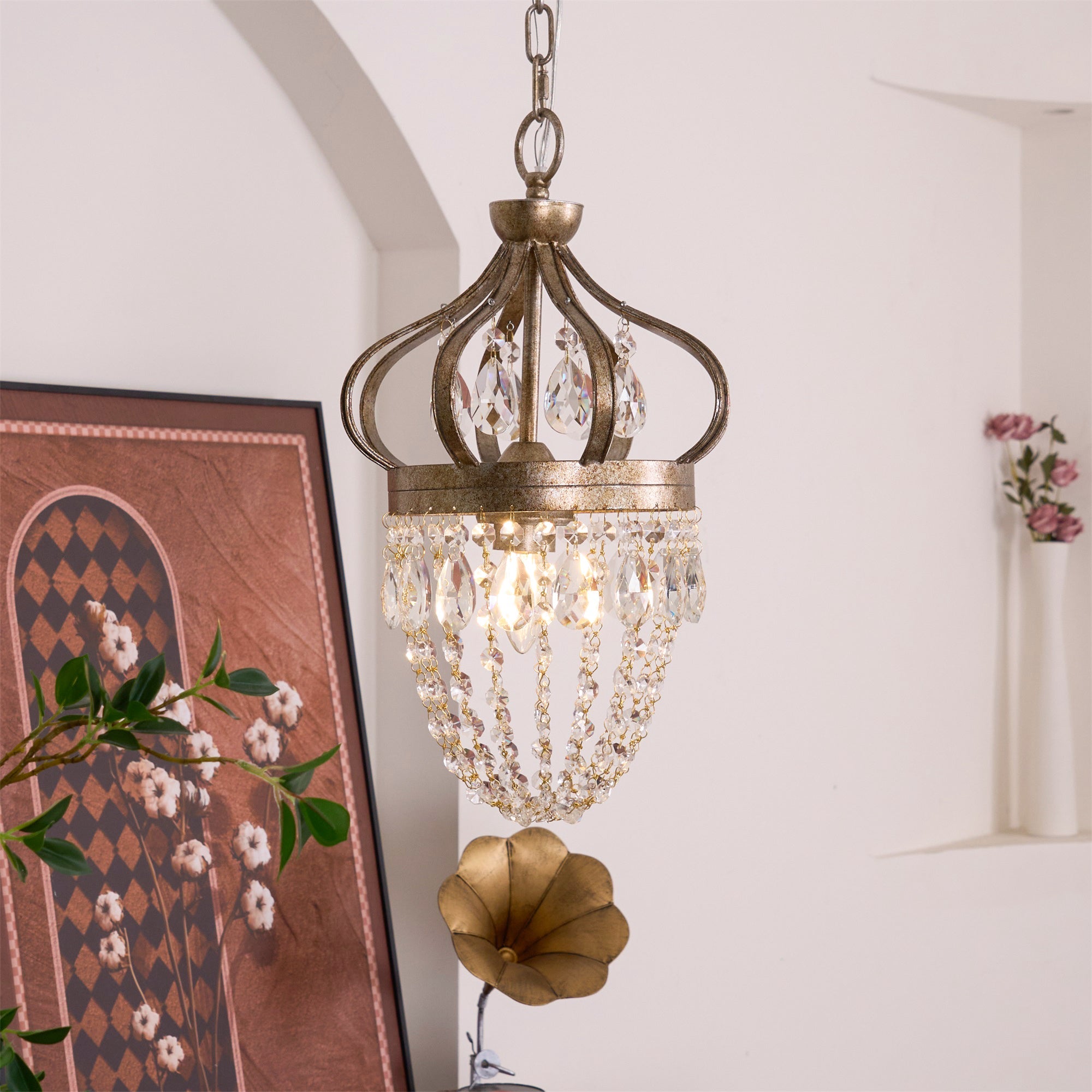 Marirel vintage lysekrone