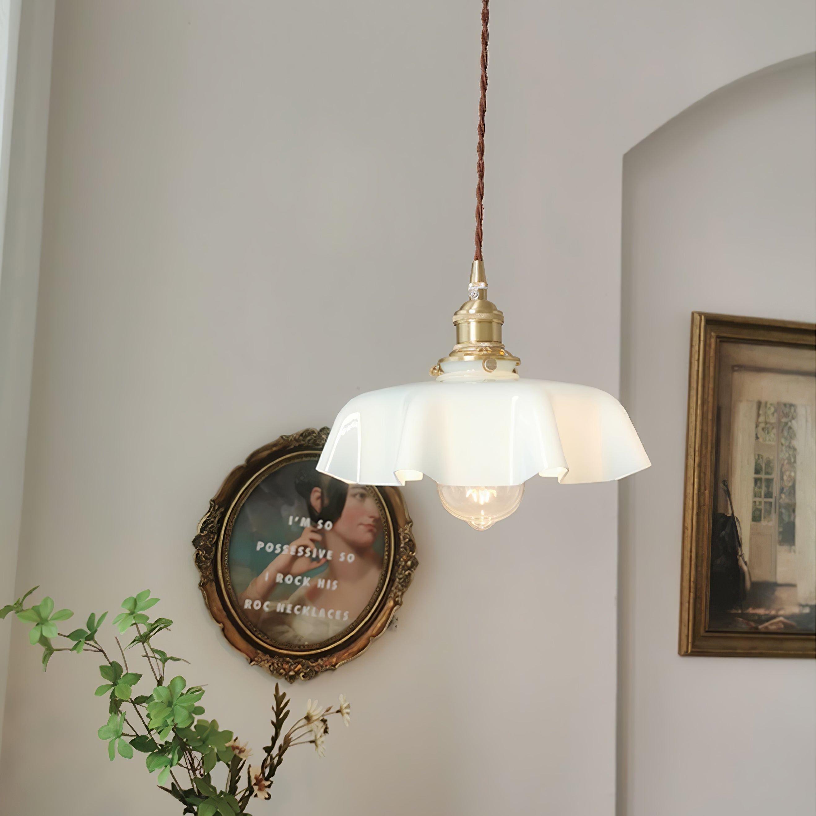 Kiroarvik vintage pendellampe