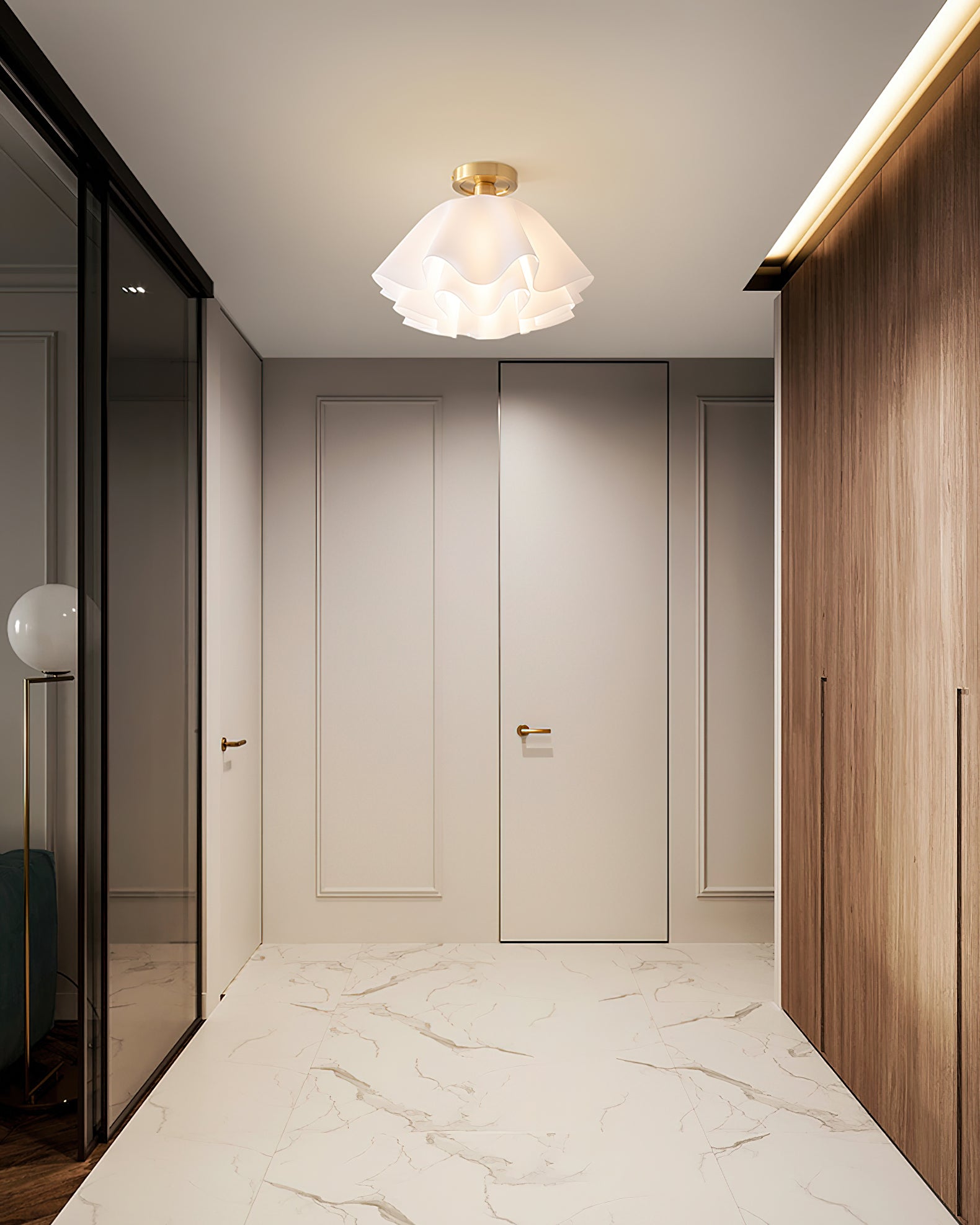 Arvalen udendørs loftlampe