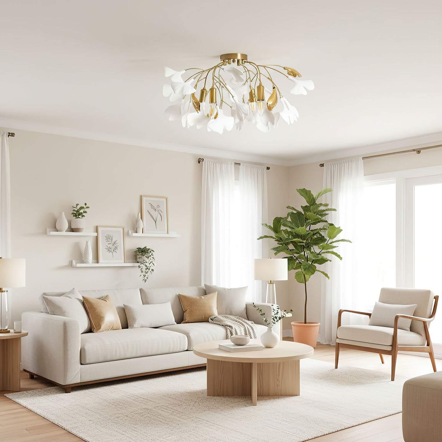 Lokeenis loftlampe