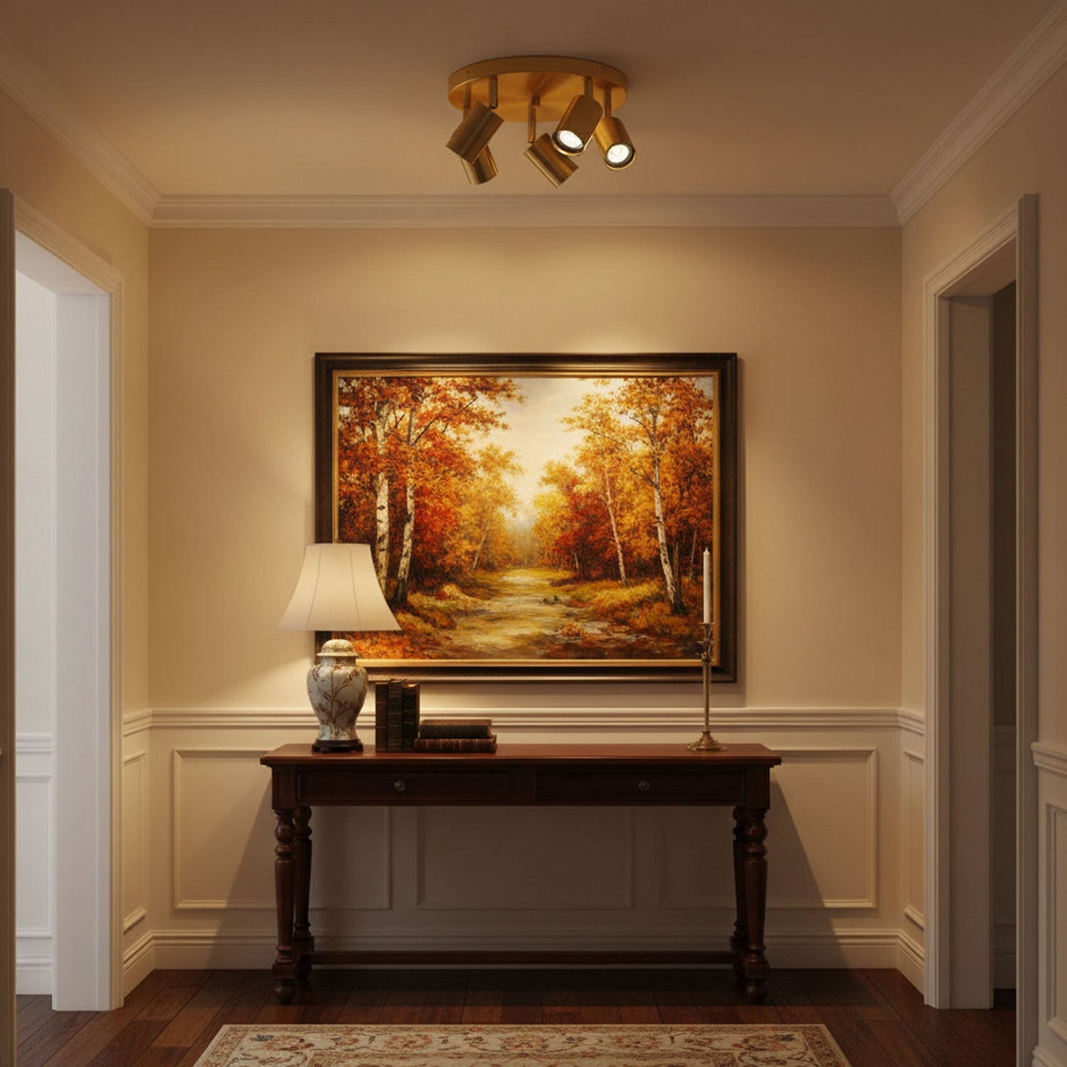 Wenenen rund loftlampe