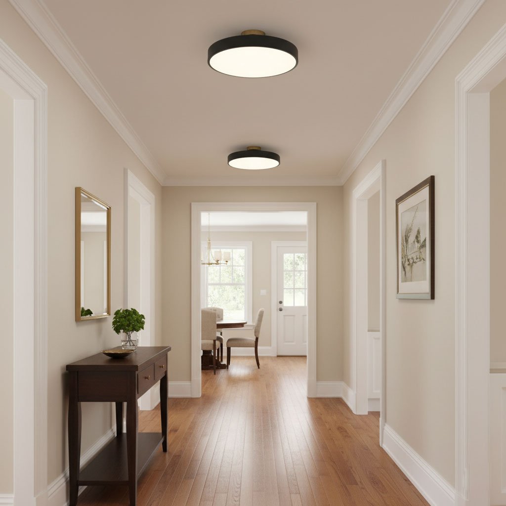 Ylamala rund loftlampe