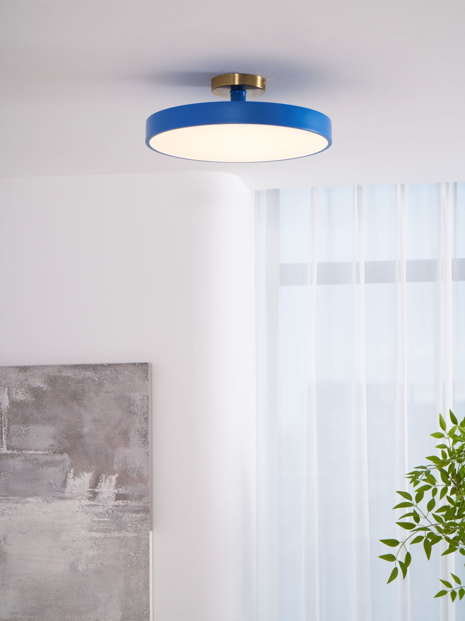 Ylamala rund loftlampe