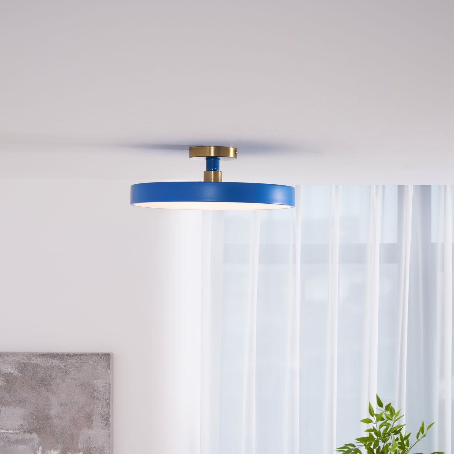 Ylamala rund loftlampe