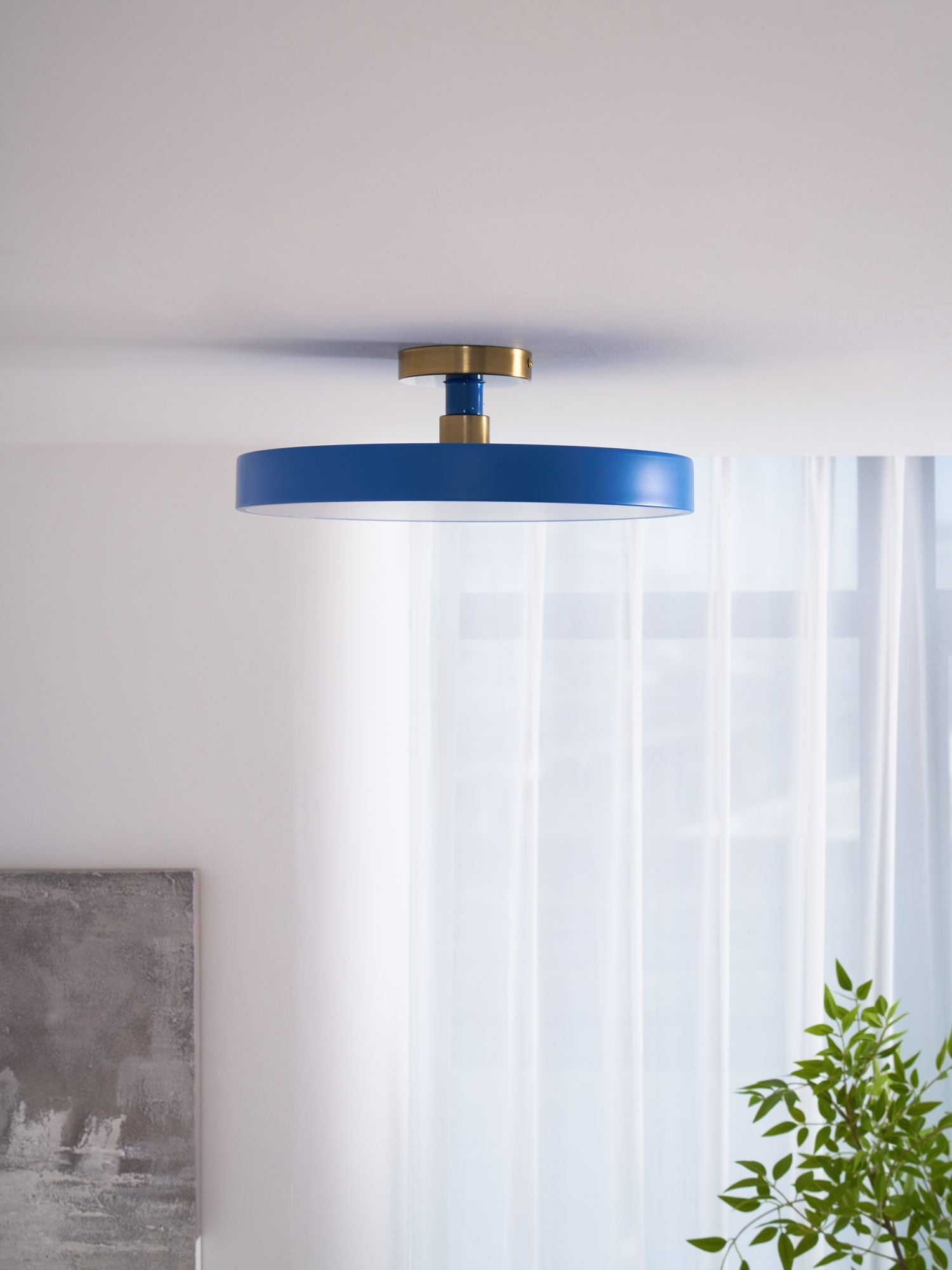 Ylamala rund loftlampe