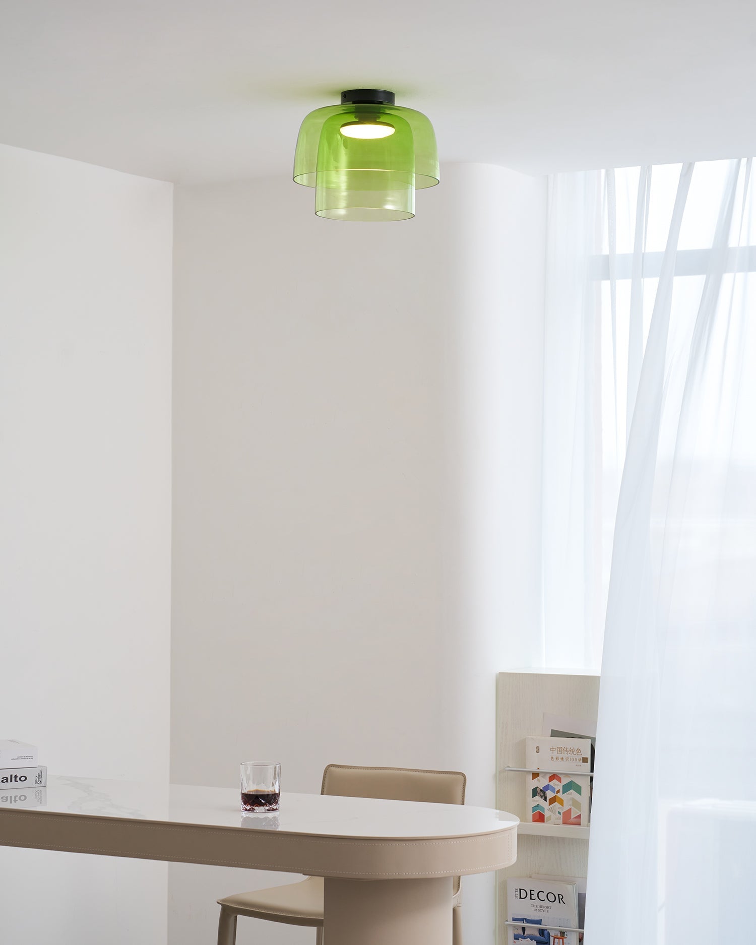 Halele rund loftlampe