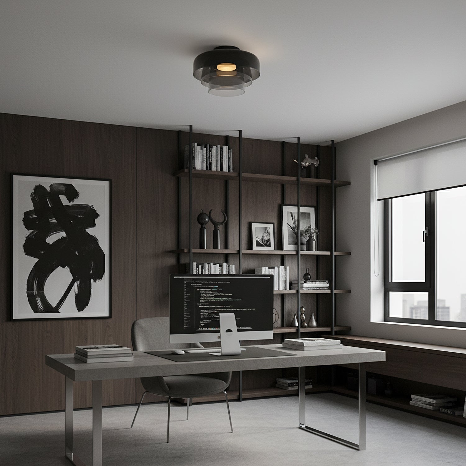 Halele rund loftlampe