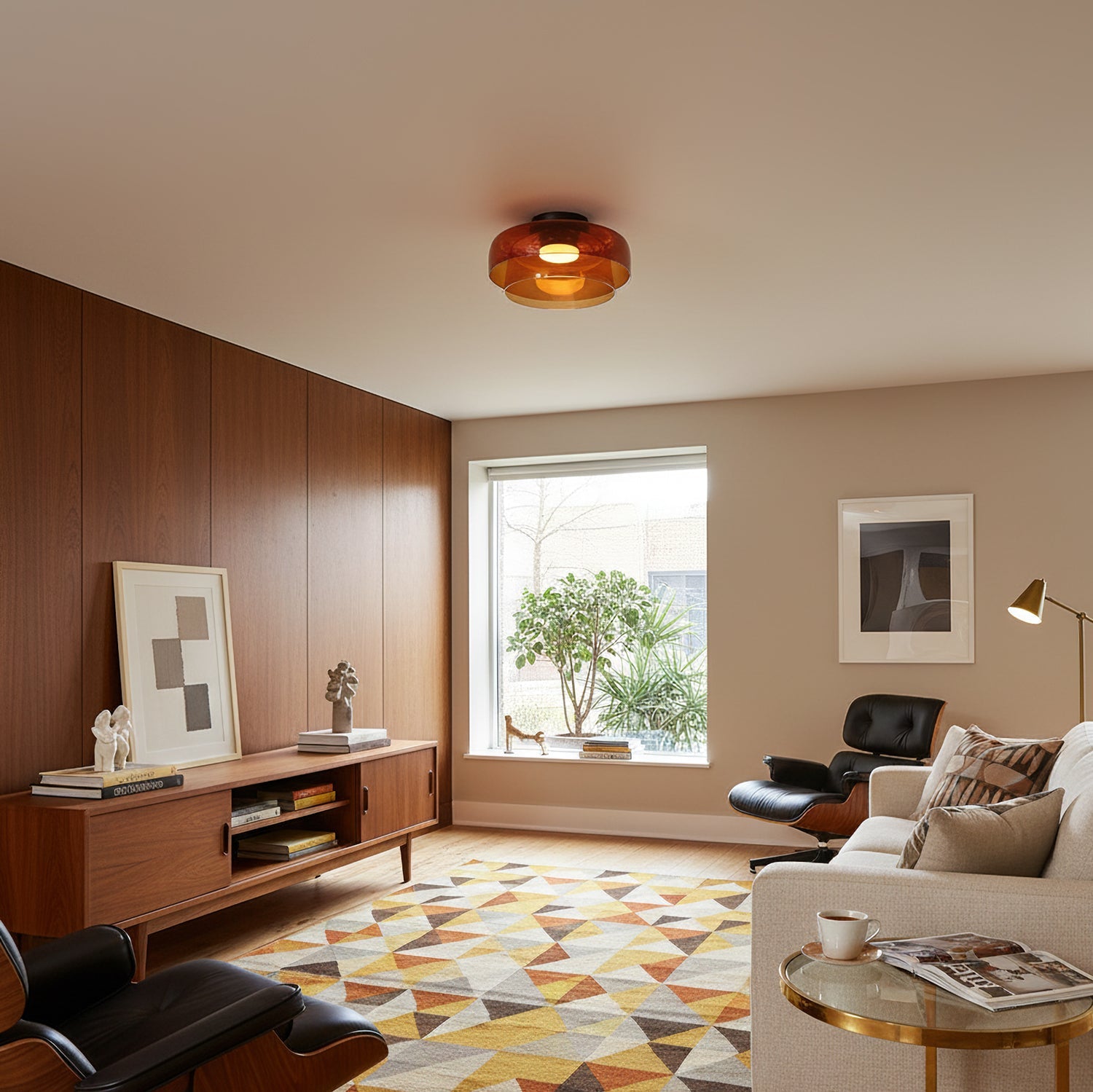 Halele rund loftlampe