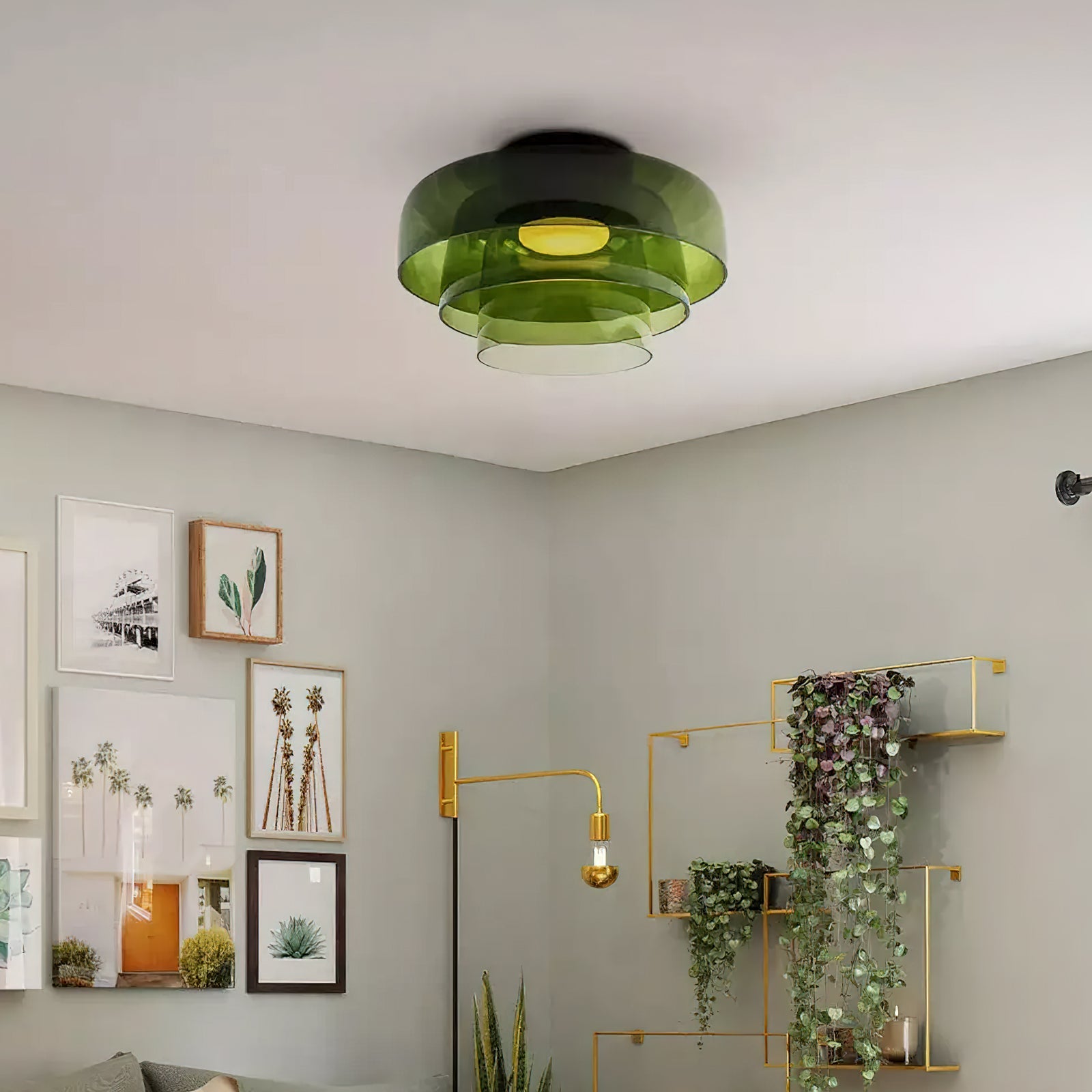 Halele rund loftlampe