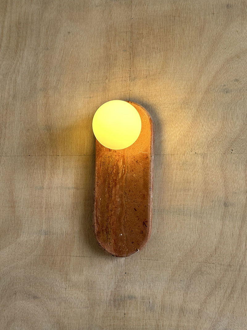 Ylaoro oval væglampe