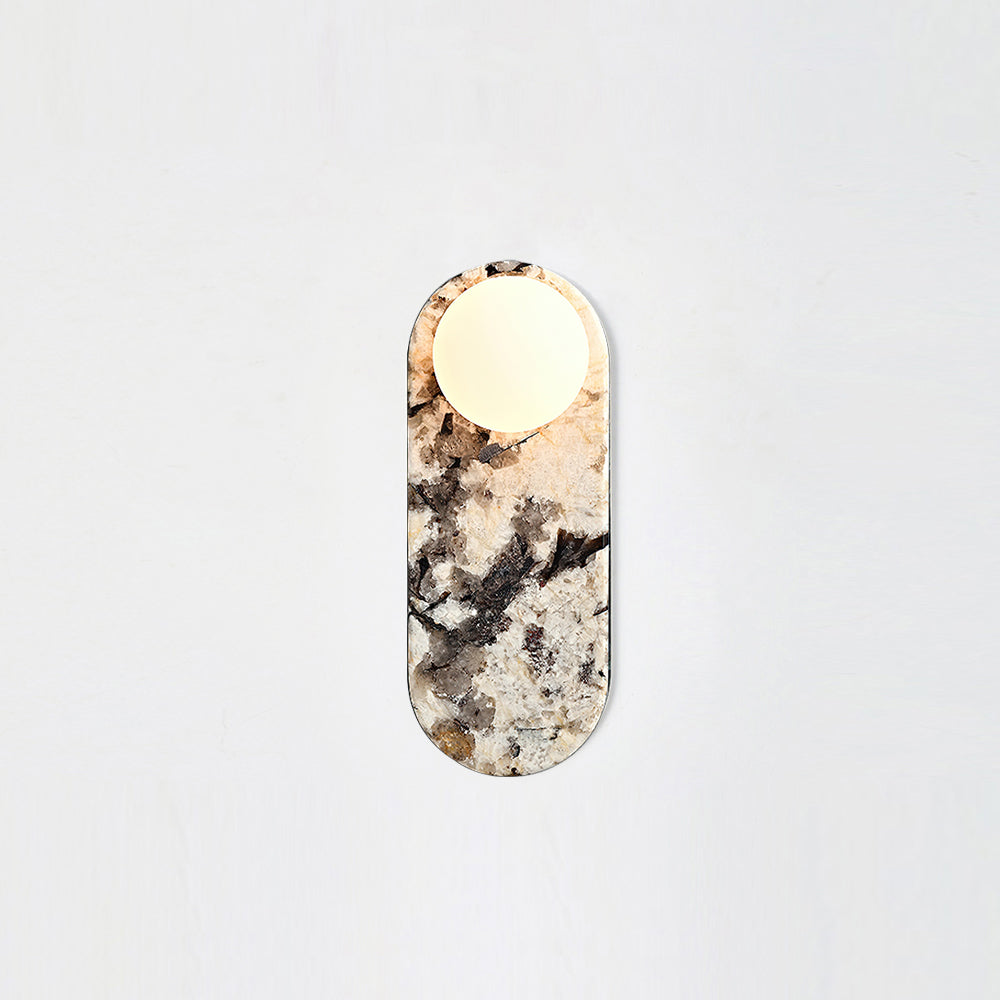 Ylaoro oval væglampe
