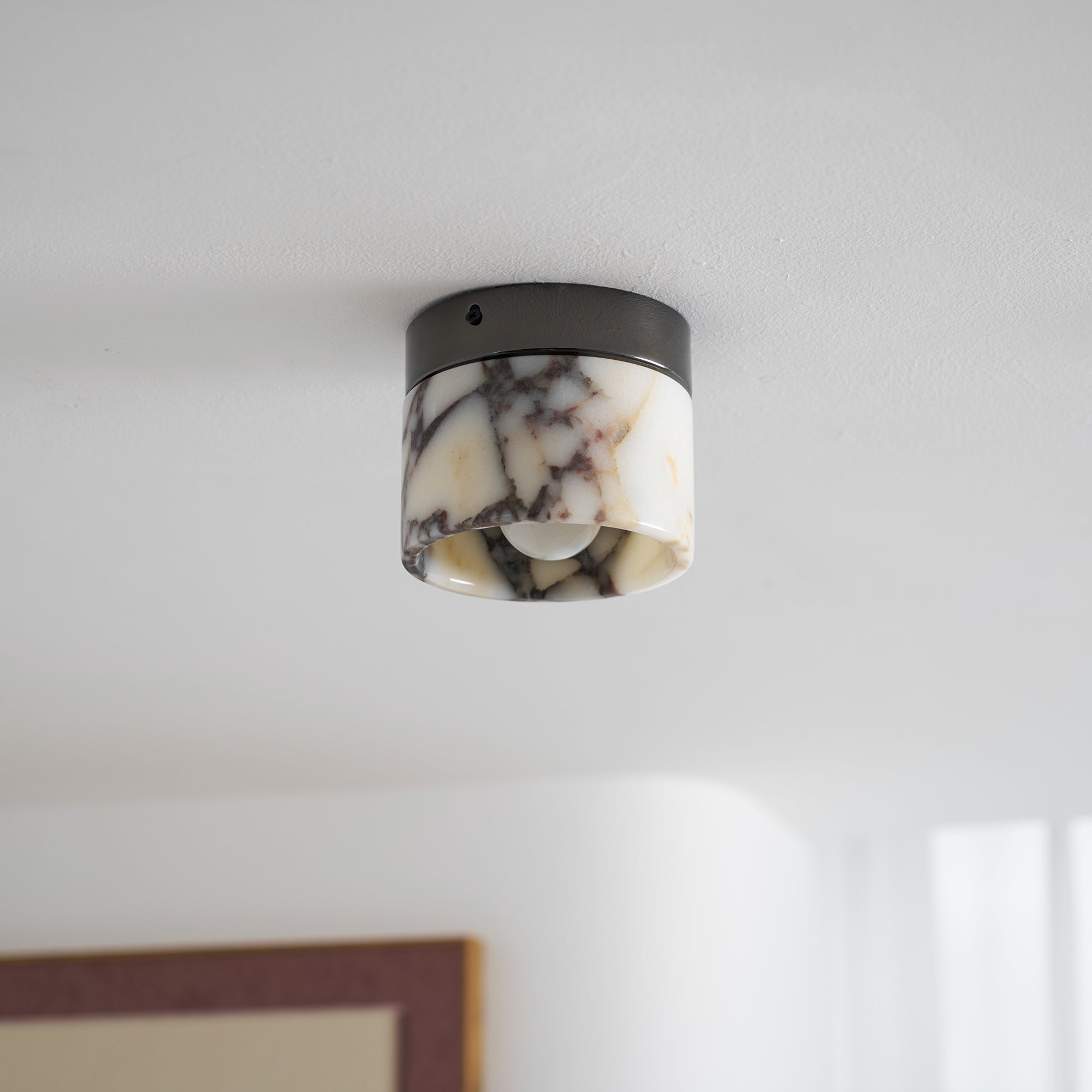 Zelri rund loftlampe