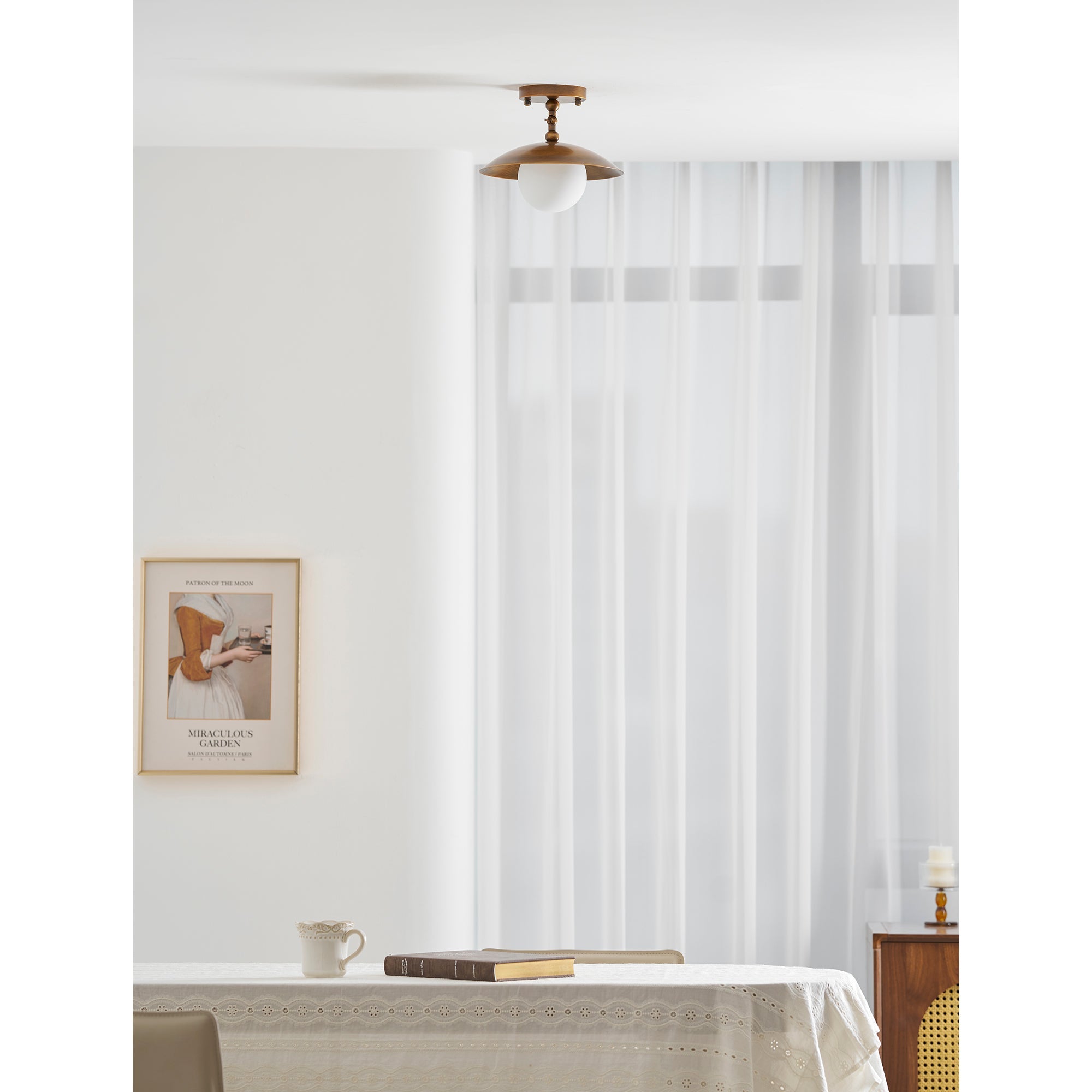 Fenoso rund loftlampe