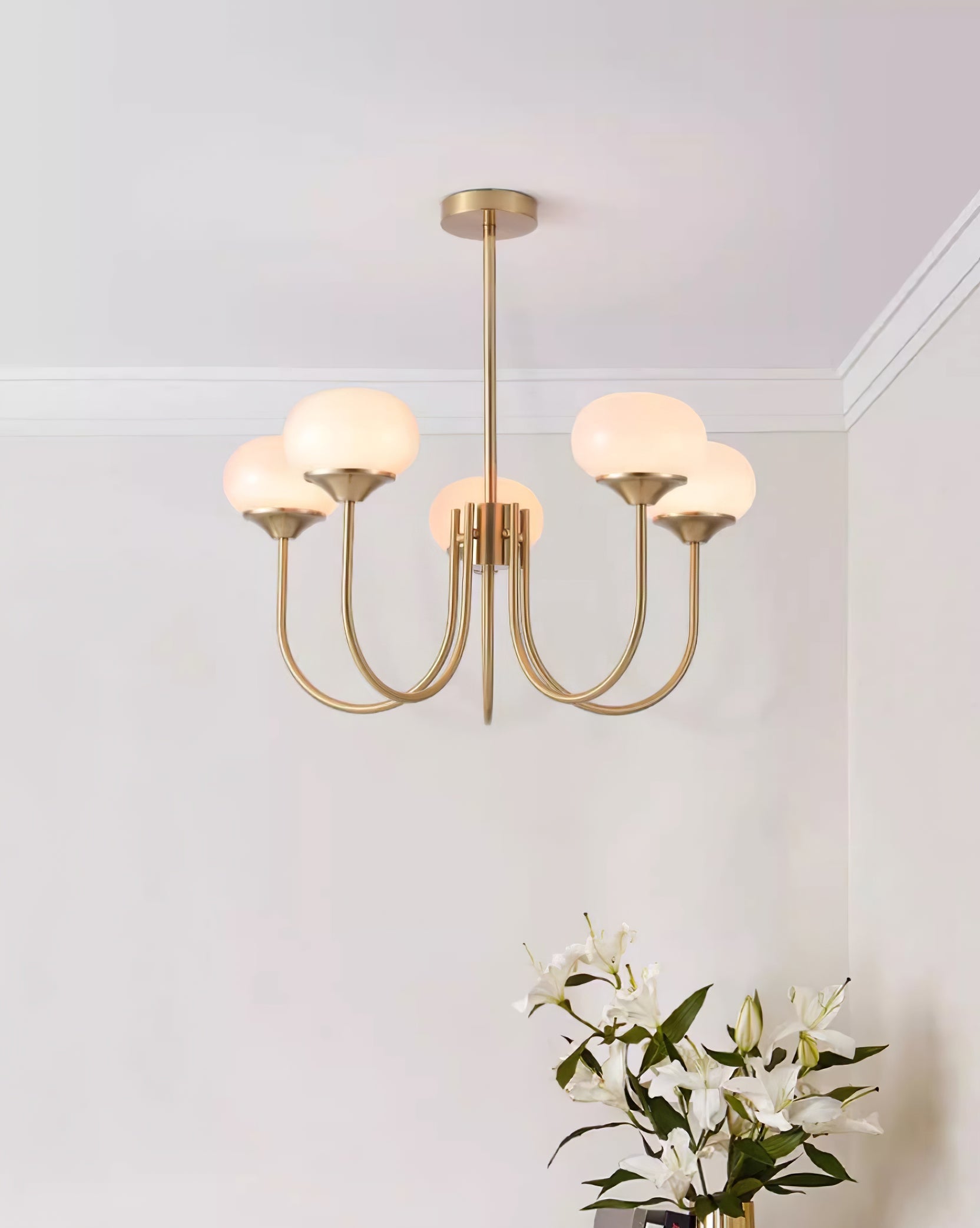 Soliare moderne lysekrone
