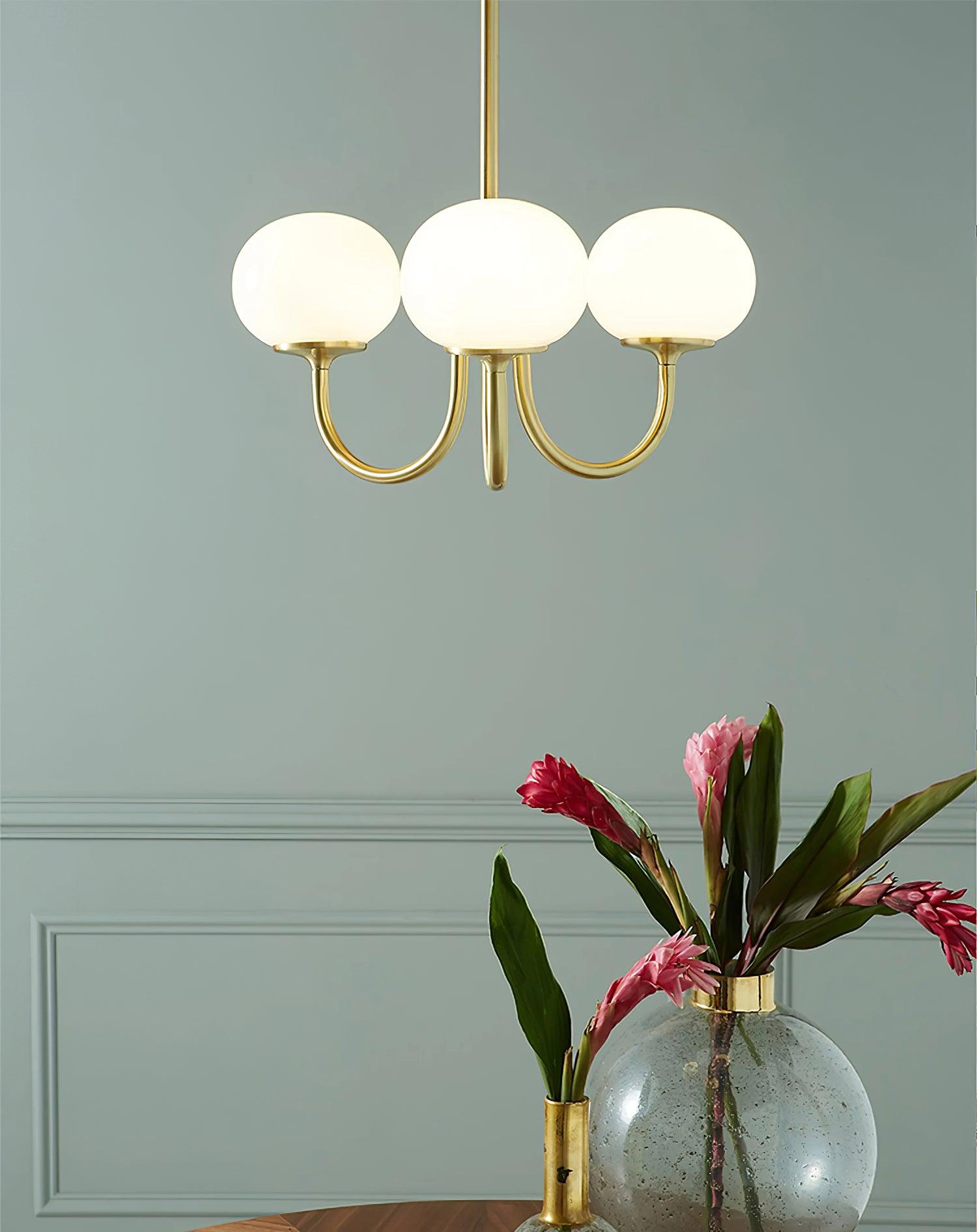 Soliare moderne lysekrone
