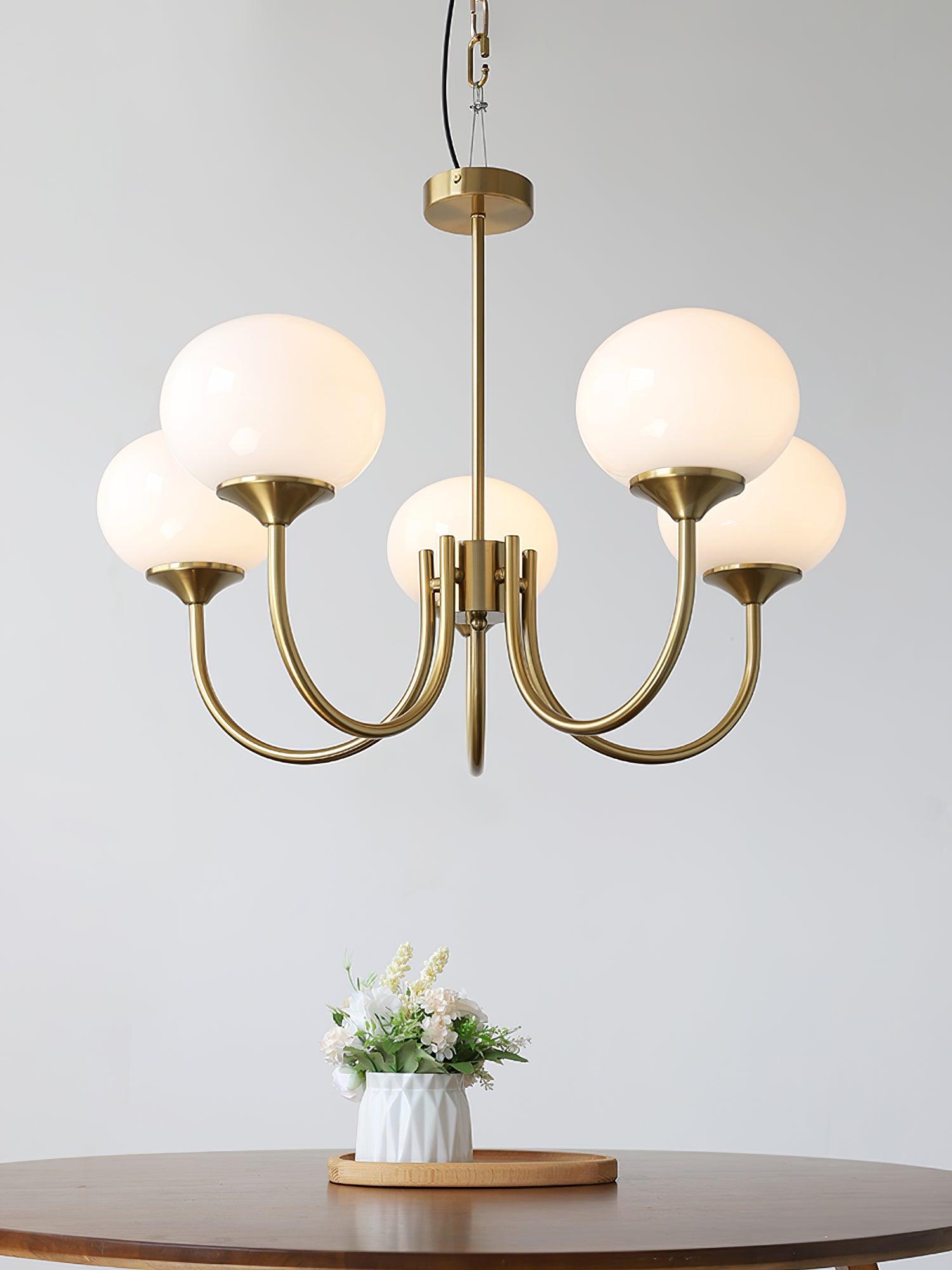 Soliare moderne lysekrone