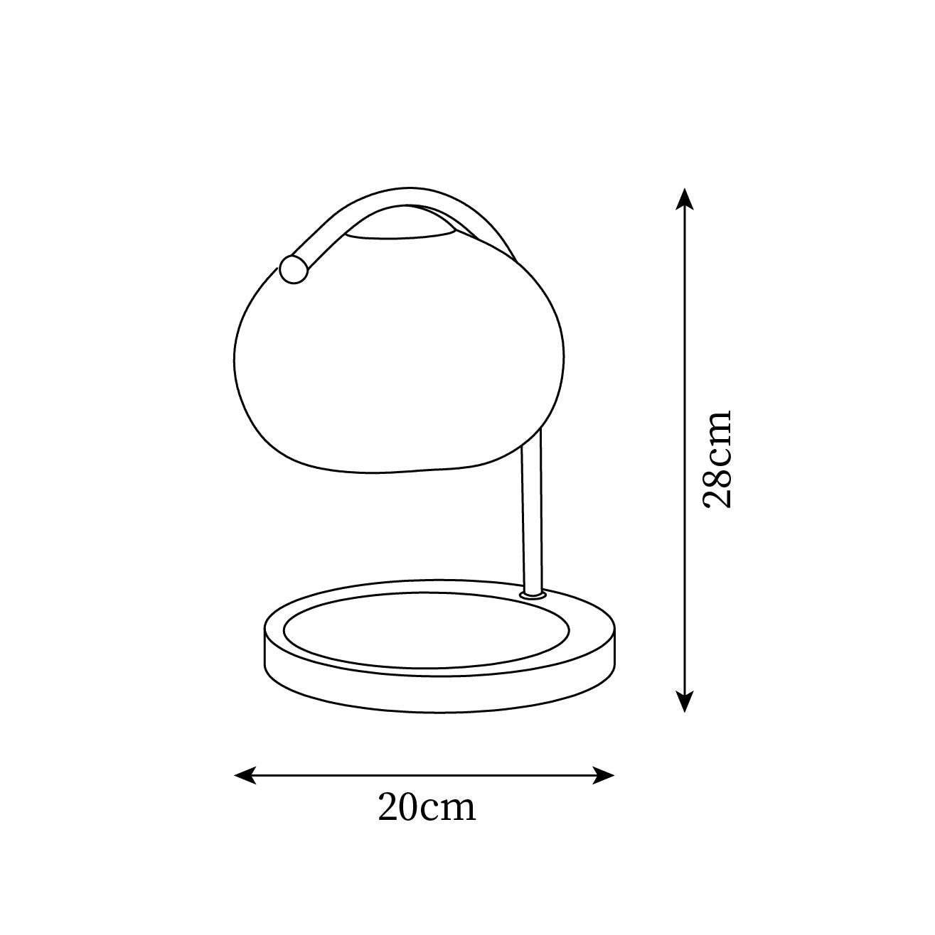 Tavi bordlampe