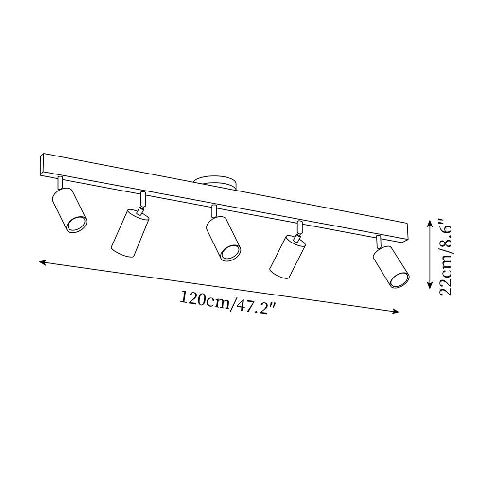 Kiromi lineær loftlampe
