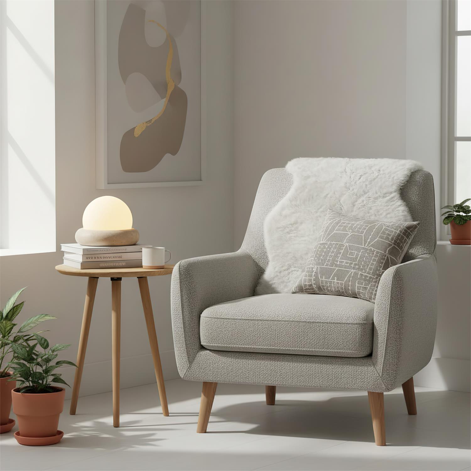 Calneti udendørs bordlampe