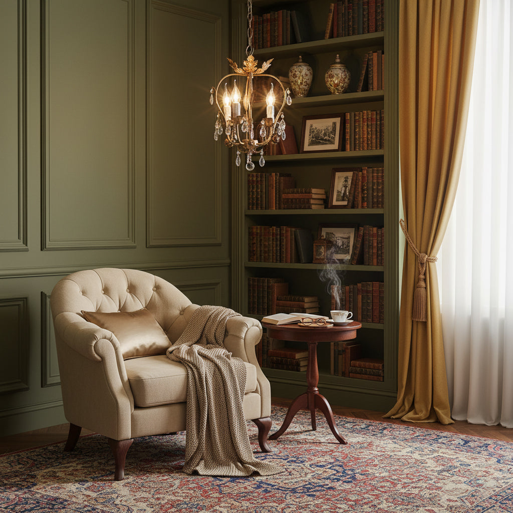 Arraia vintage lysekrone