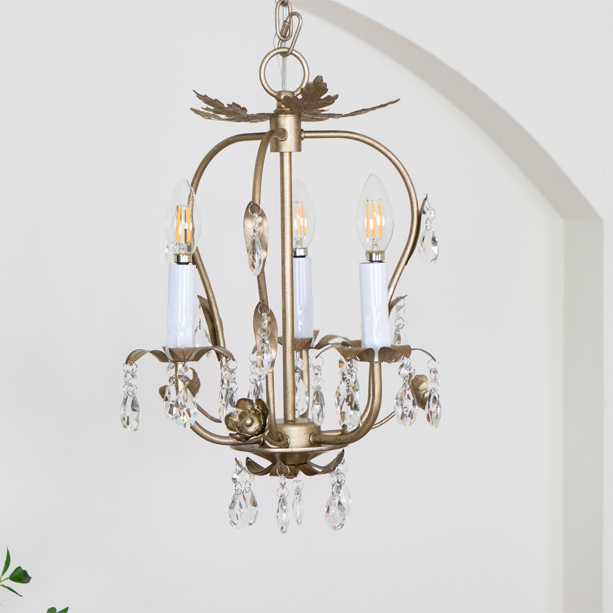 Arraia vintage lysekrone