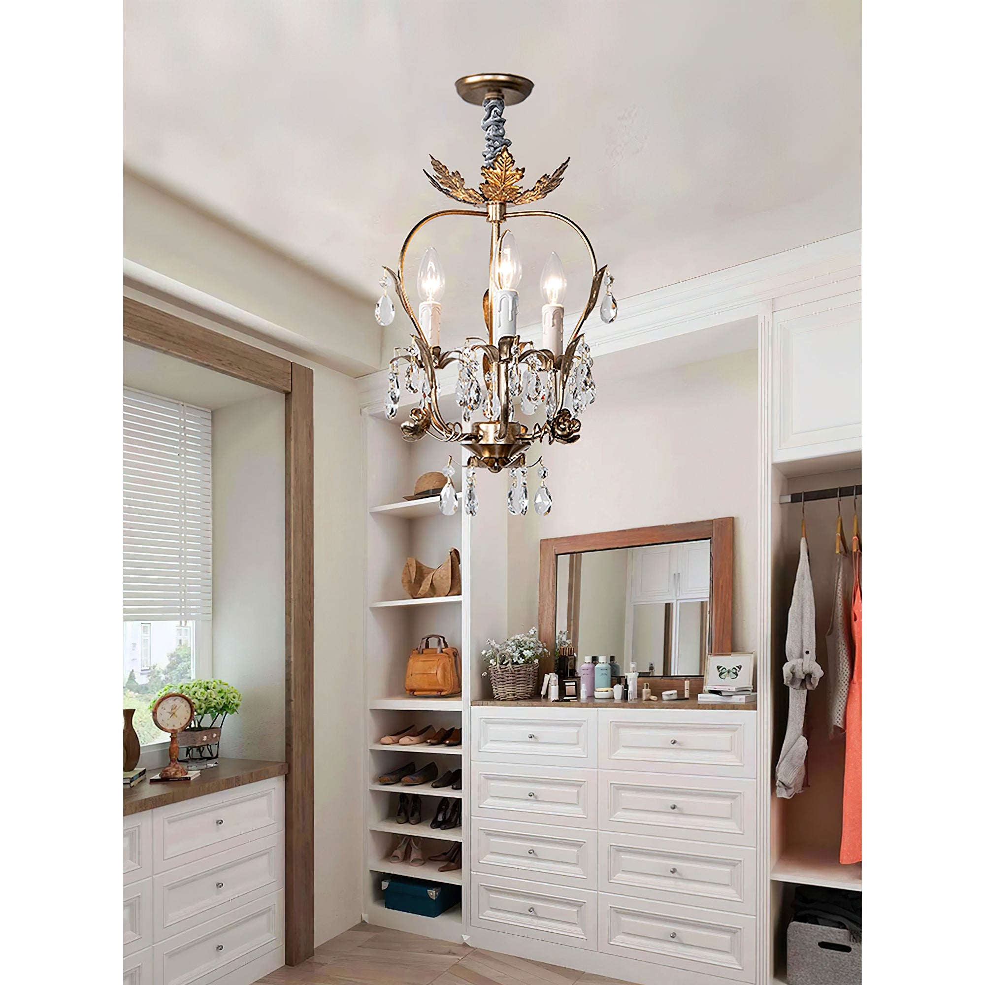 Arraia vintage lysekrone