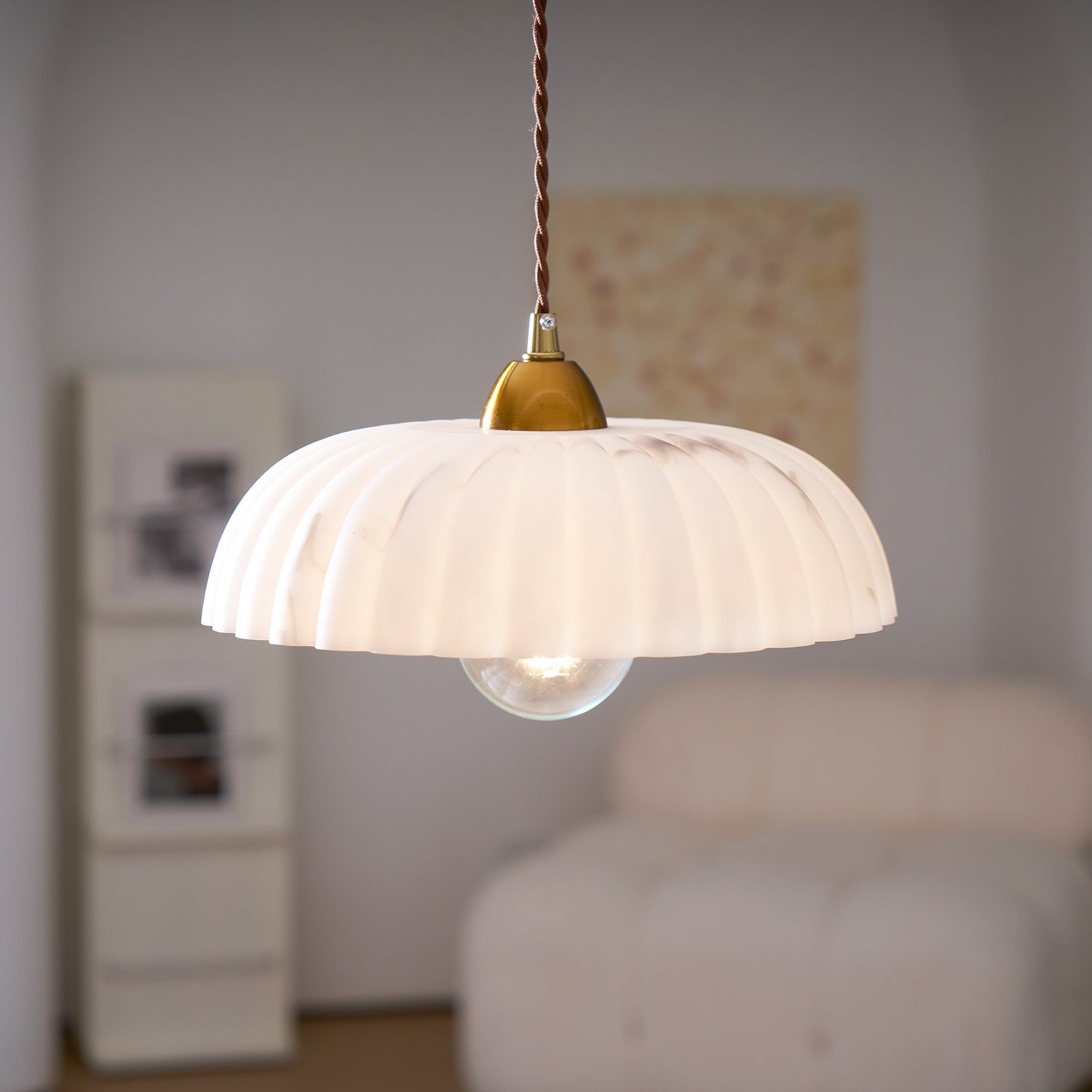 Larsele rund pendellampe