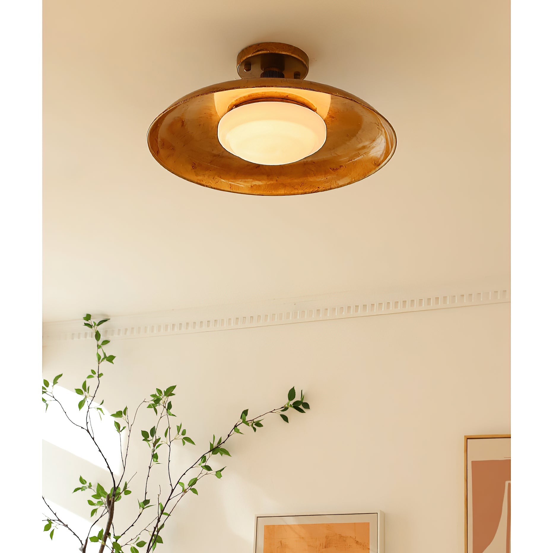 Miksol rund loftlampe