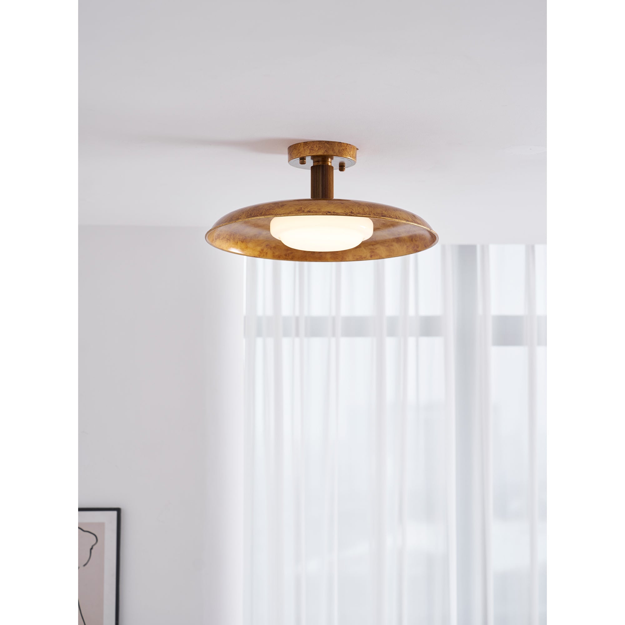 Miksol rund loftlampe