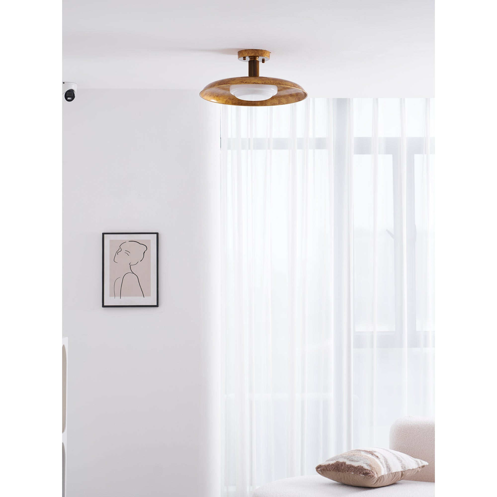 Miksol rund loftlampe