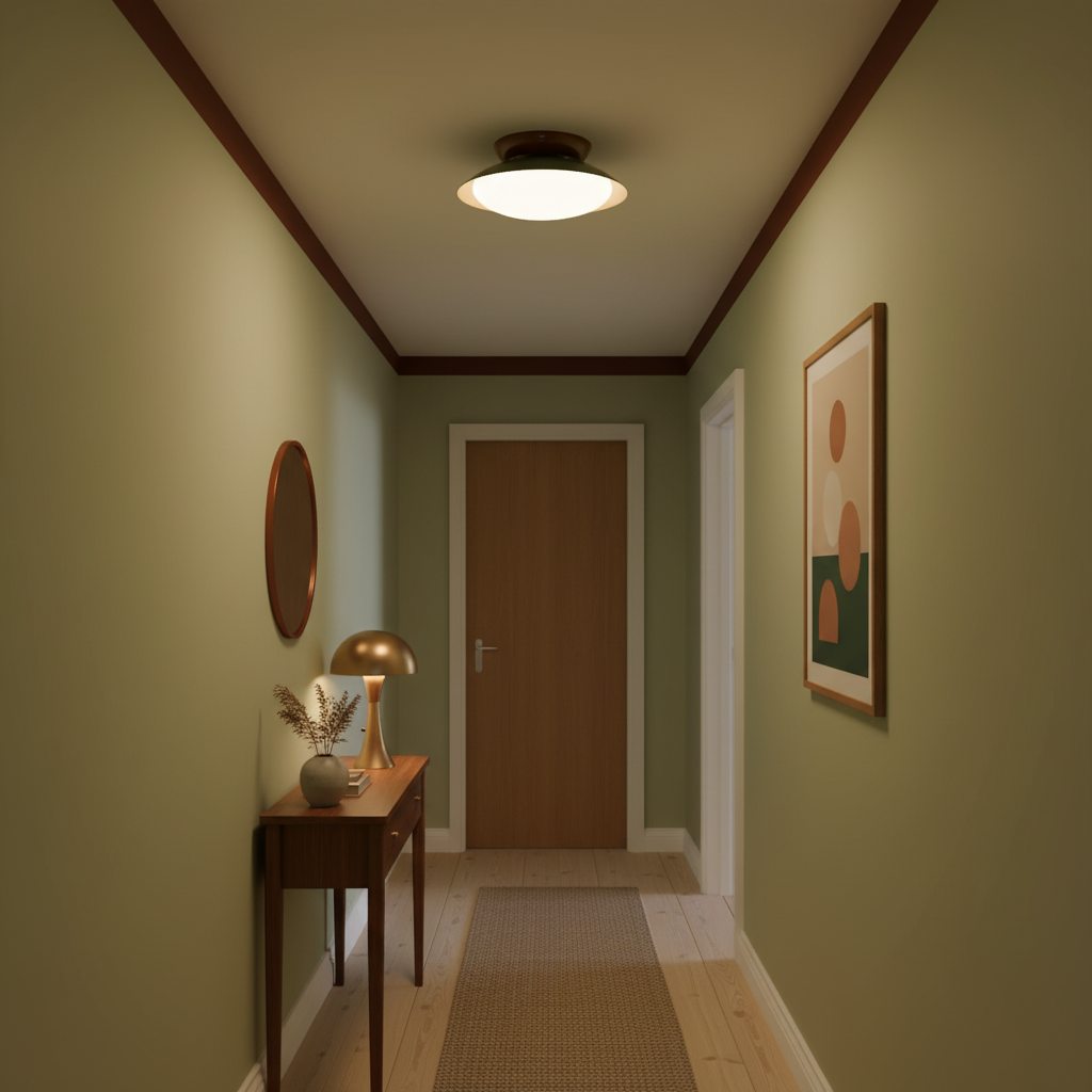 Elisoli udendørs loftlampe