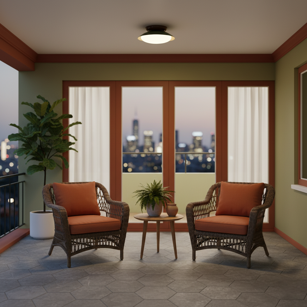 Elisoli udendørs loftlampe