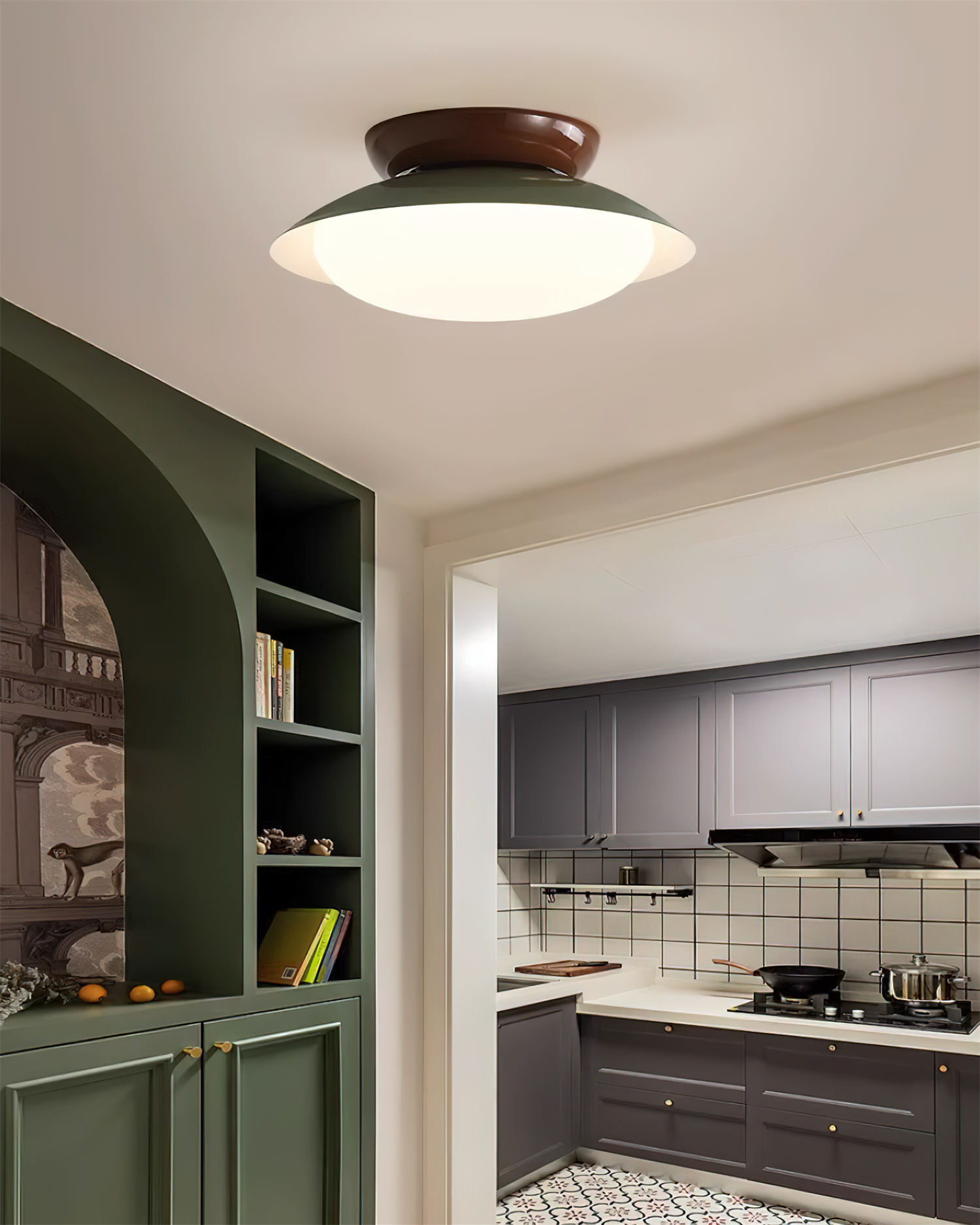 Elisoli udendørs loftlampe
