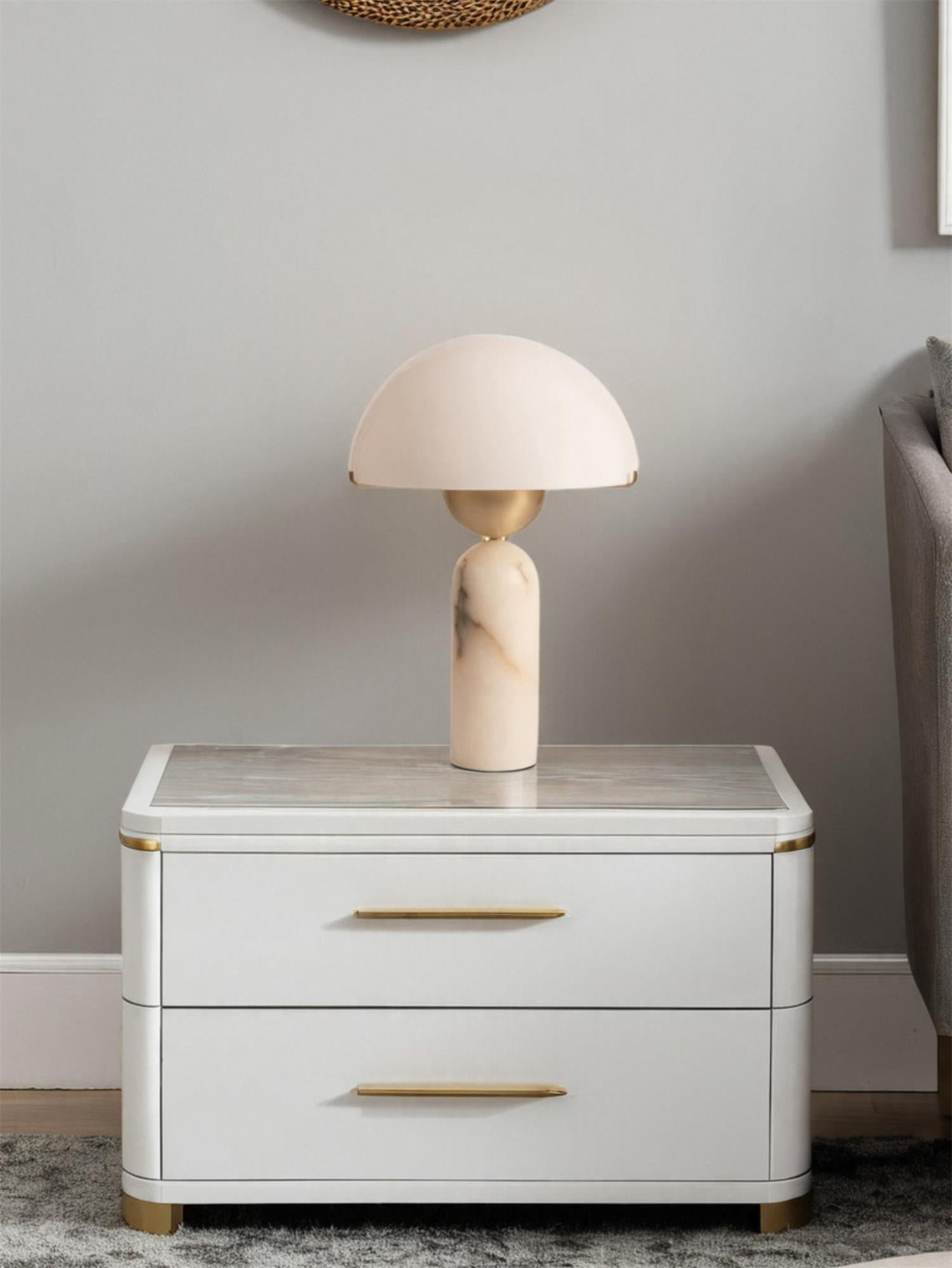 Lunena kugleformet bordlampe