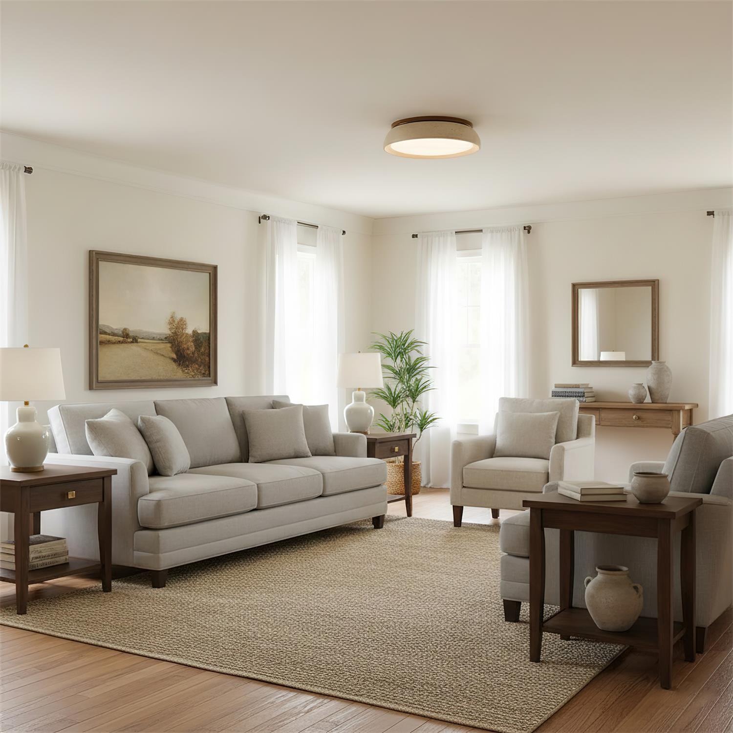 Olaivi rund loftlampe