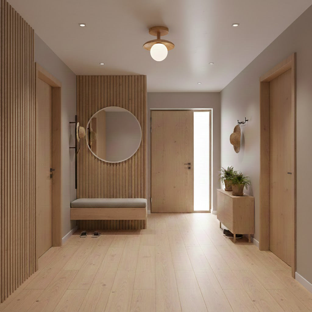 Ilale rund loftlampe