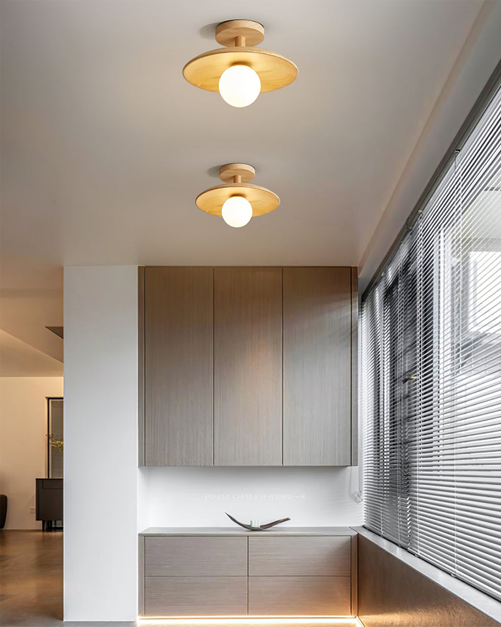 Ilale rund loftlampe
