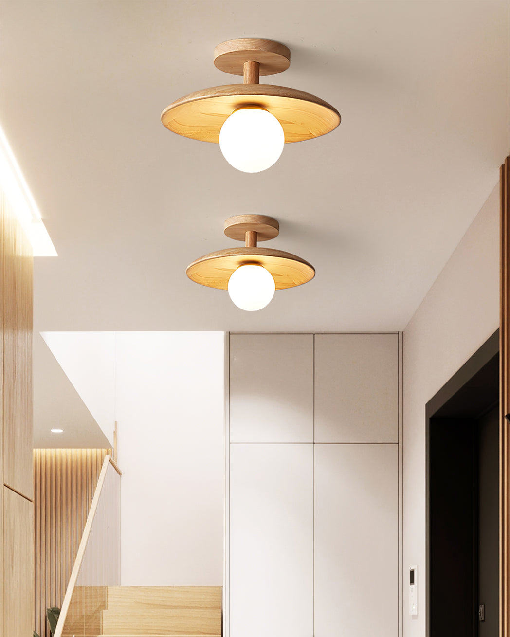 Ilale rund loftlampe