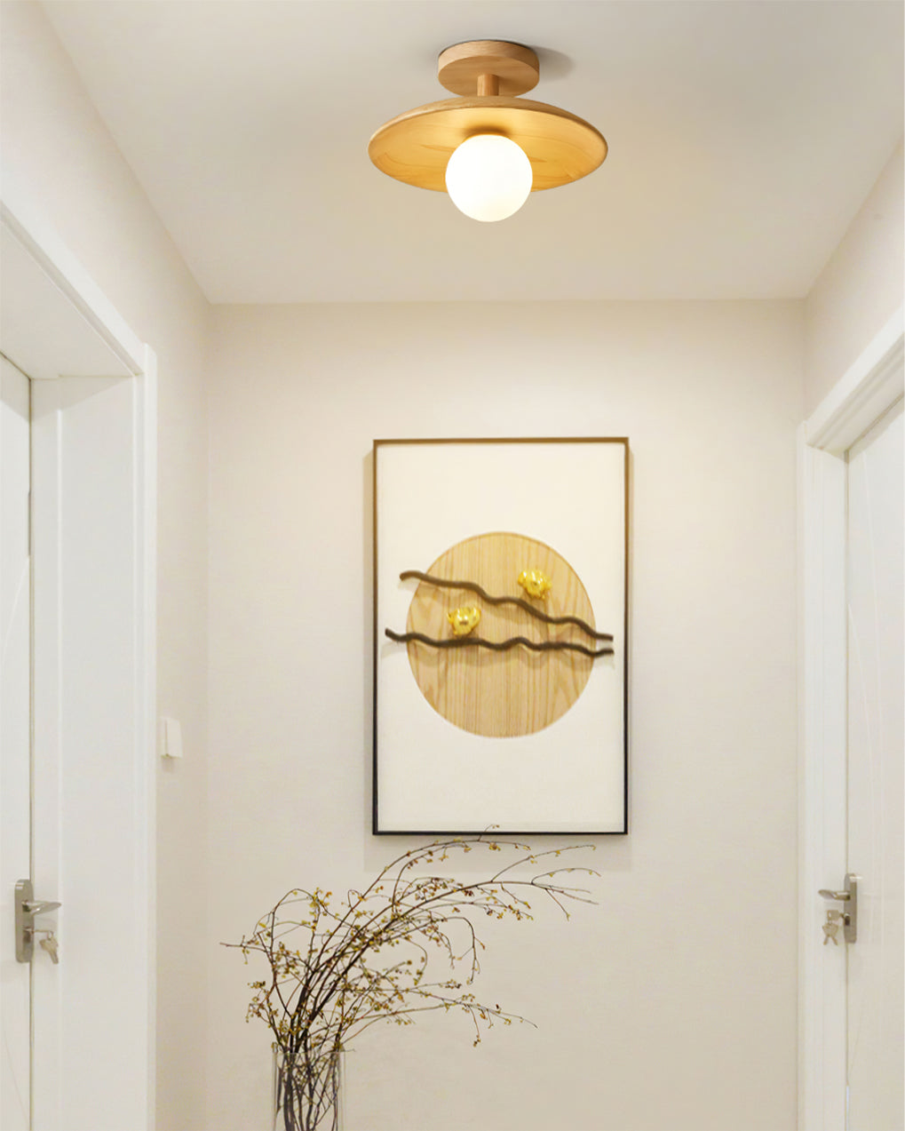 Ilale rund loftlampe