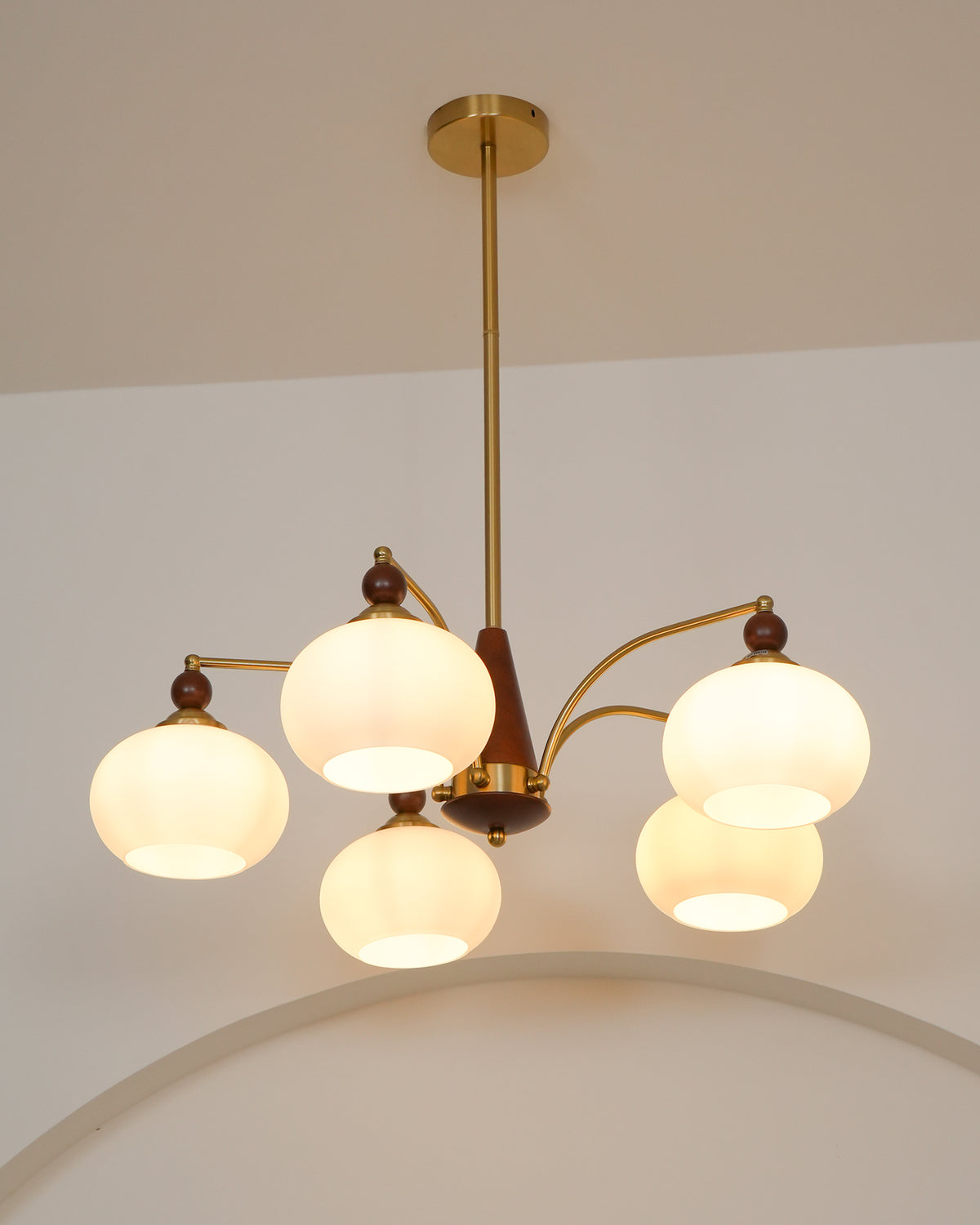 Wenon vintage lysekrone