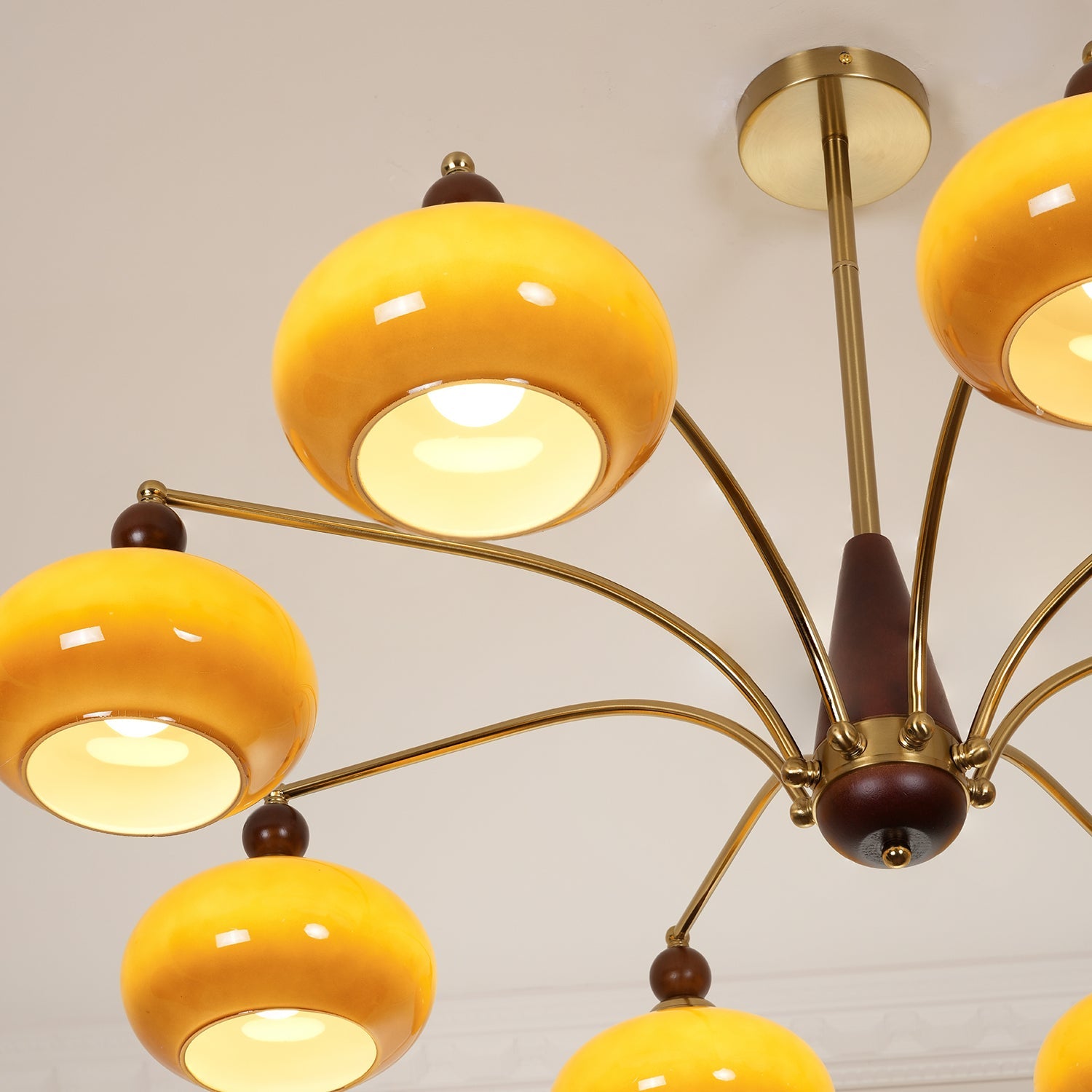 Wenon vintage lysekrone