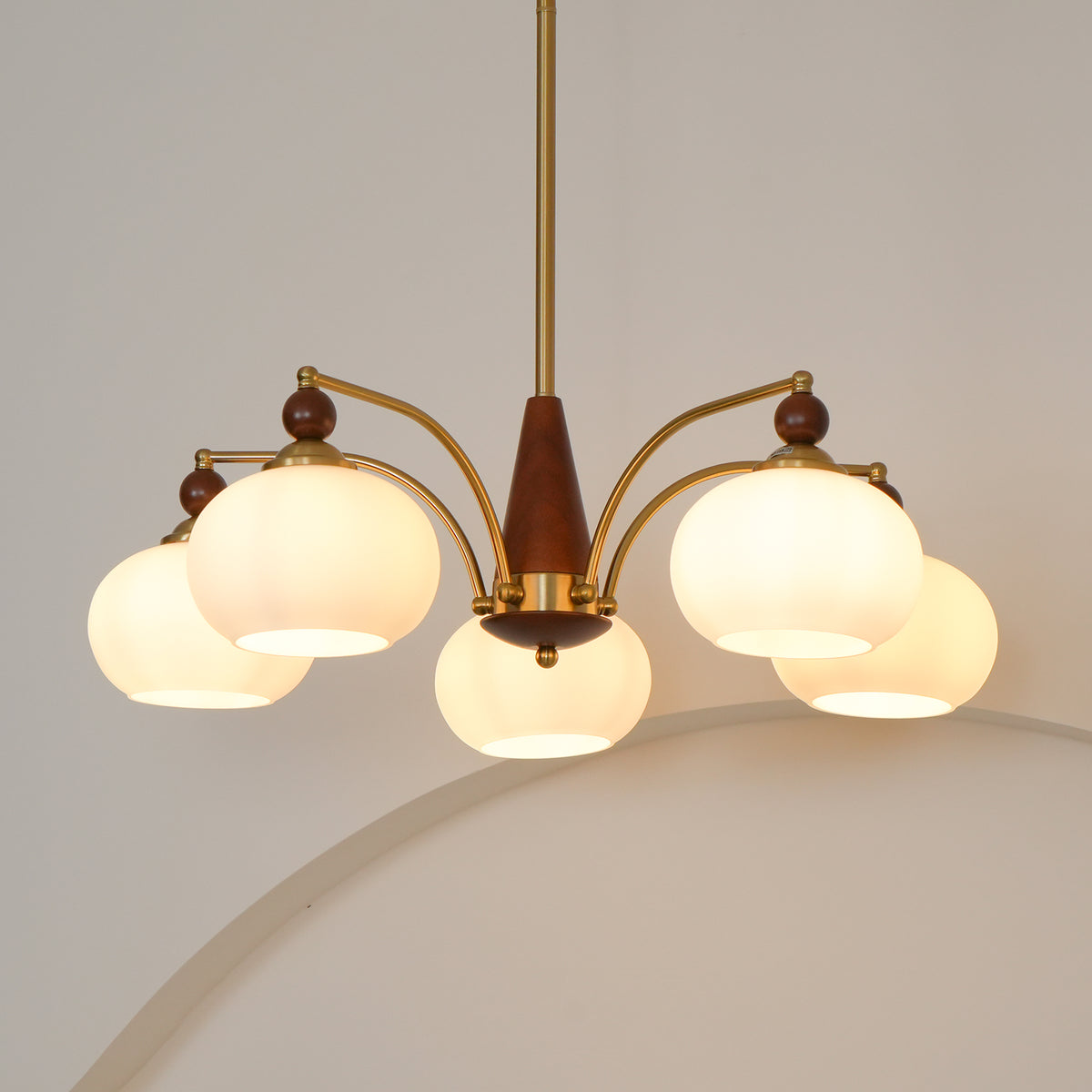 Wenon vintage lysekrone